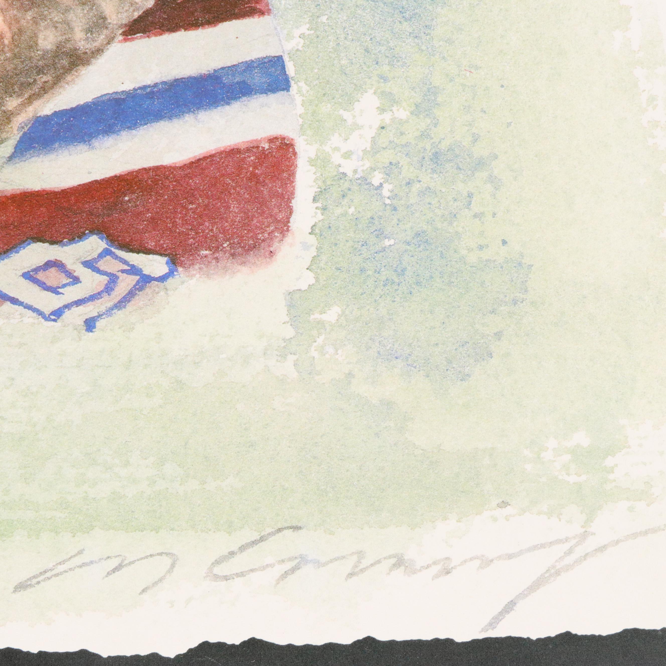 Offset Lithograph Poster "Super Bowl XX: Chicago Bears Vs. New England Patriots"