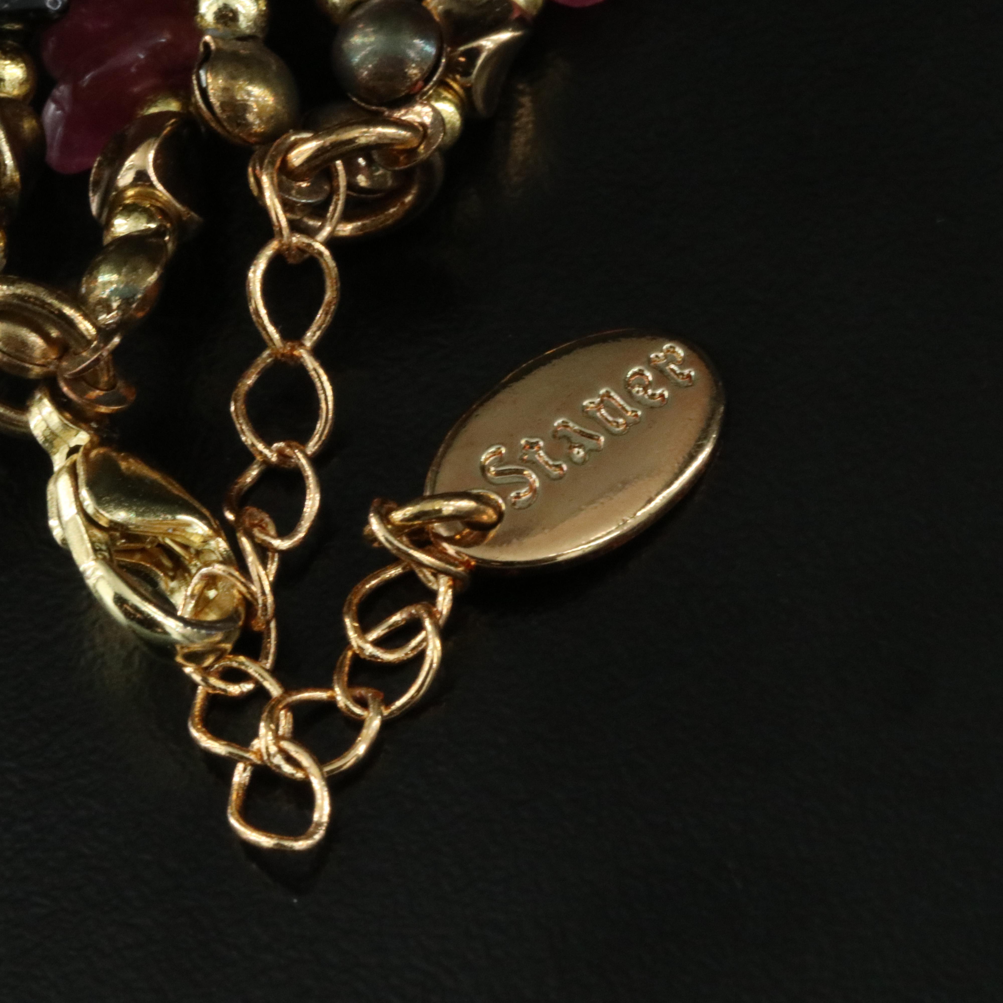 Stauer Sterling Tourmaline Necklace, Bracelet, and Earring Set