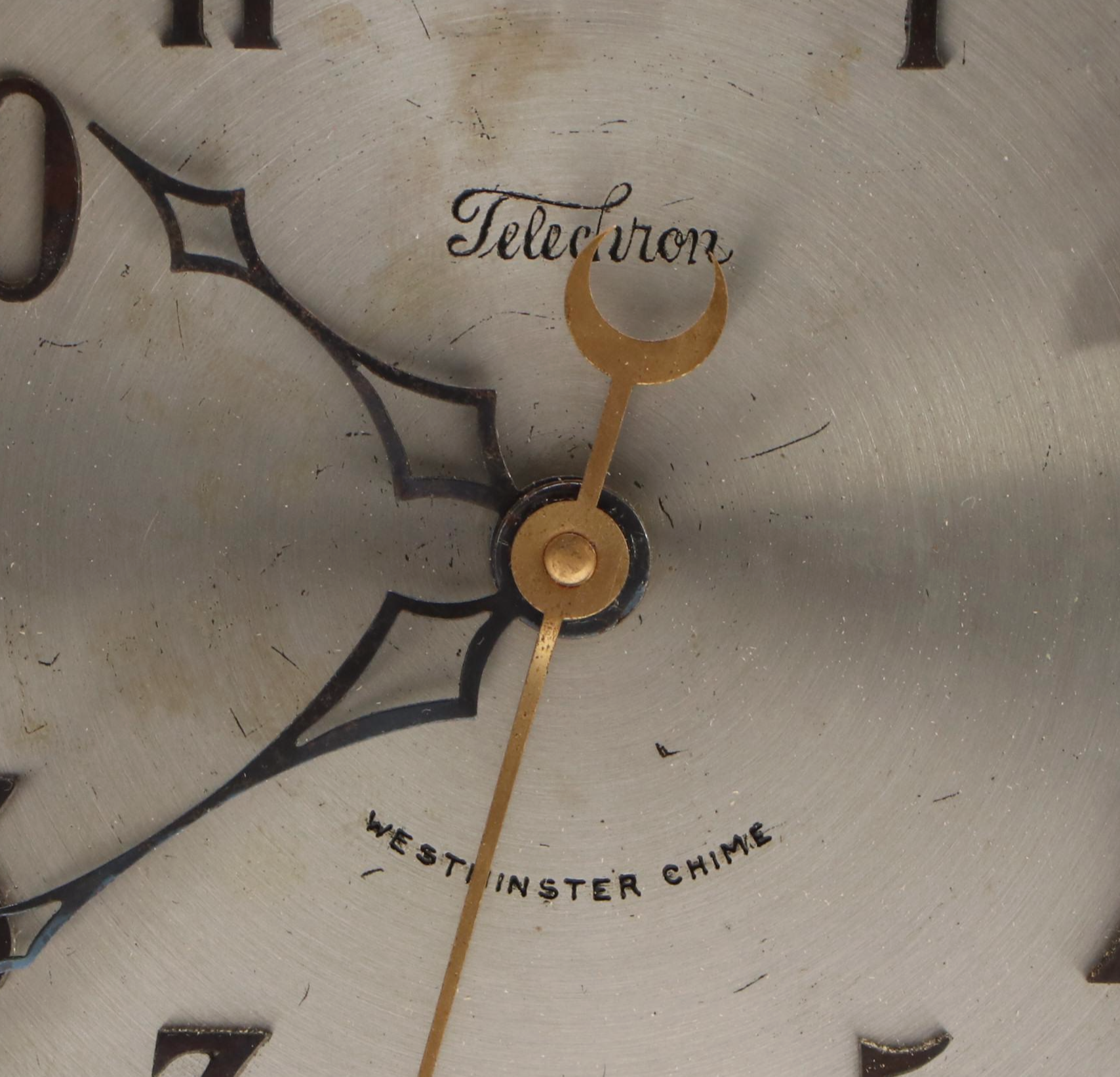 The Revere Clock Co. Telechron Westminster Chime Electric Mantel Clock, 1920's