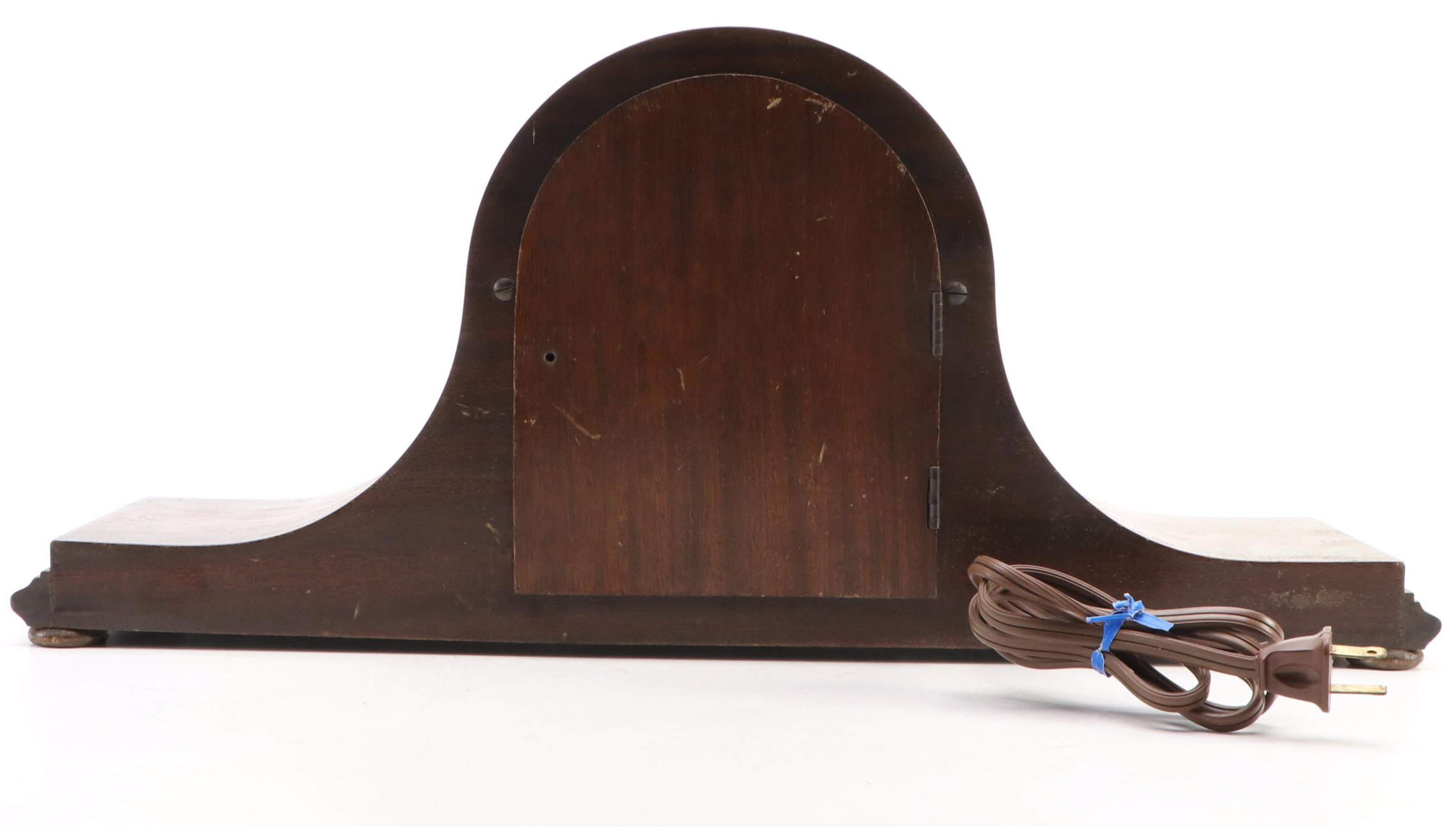 The Revere Clock Co. Telechron Westminster Chime Electric Mantel Clock, 1920's