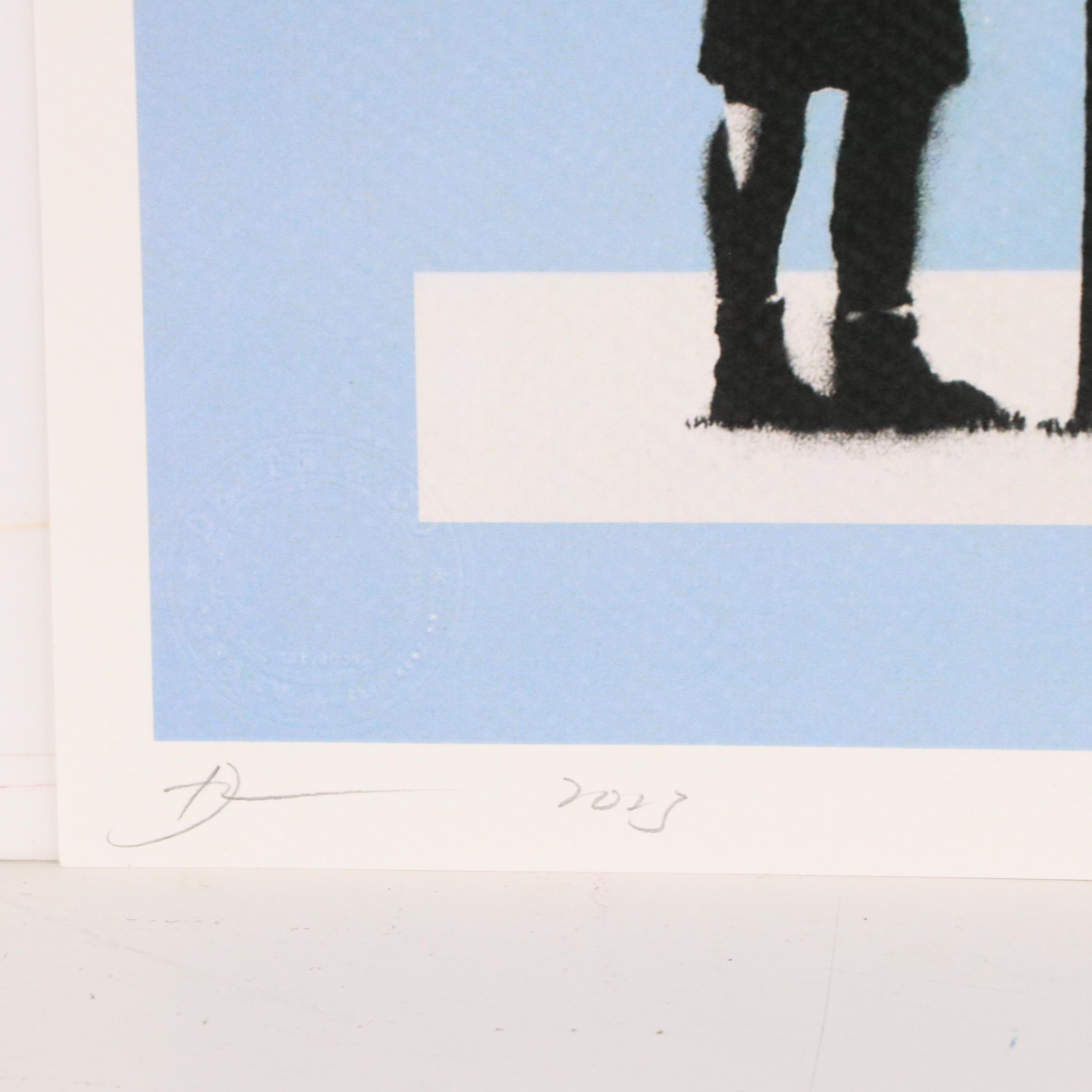 Death NYC Graphic Digital Print Featuring Banksy, 2023