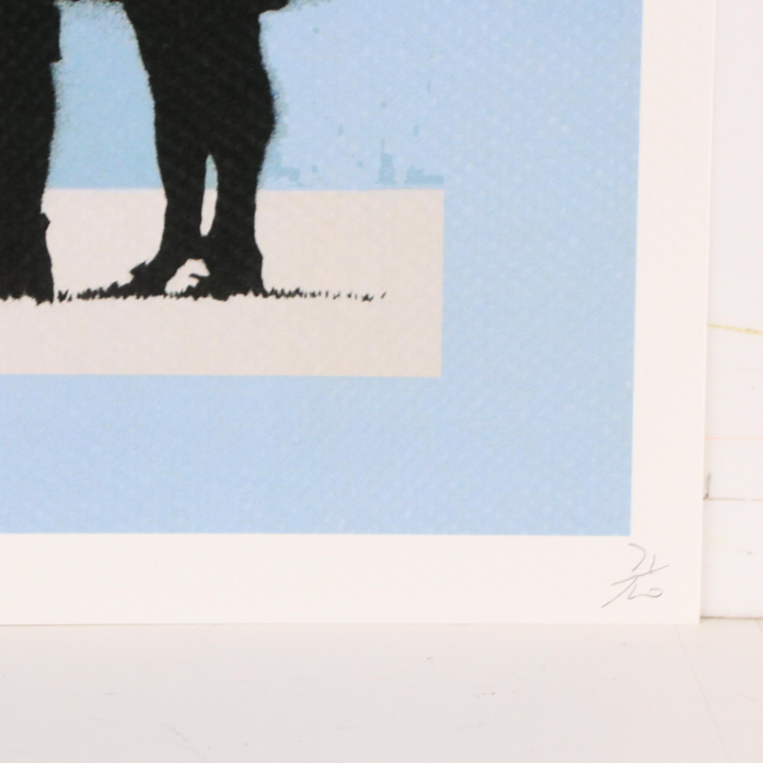 Death NYC Graphic Digital Print Featuring Banksy, 2023