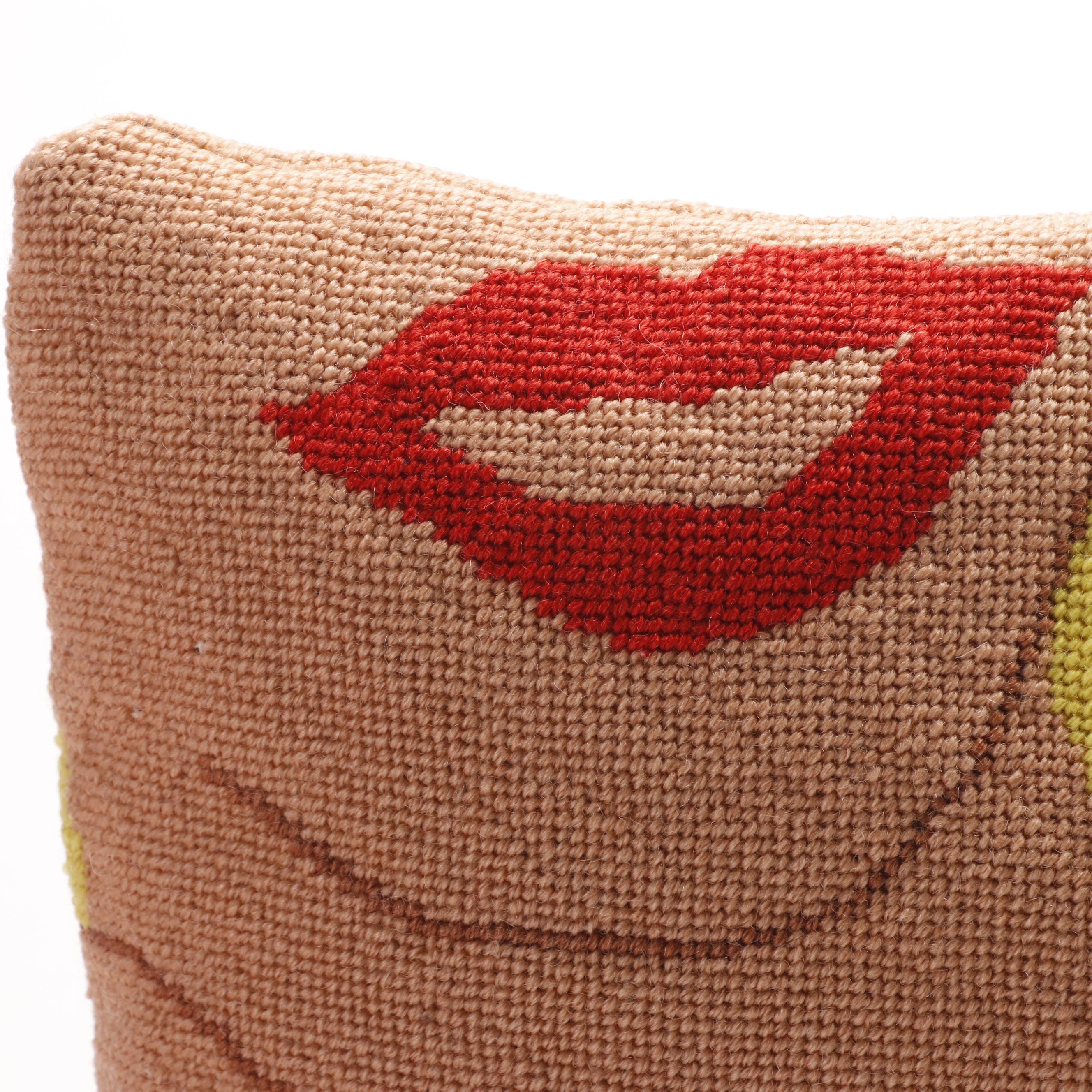 Handmade Needlepoint Accent Pillows