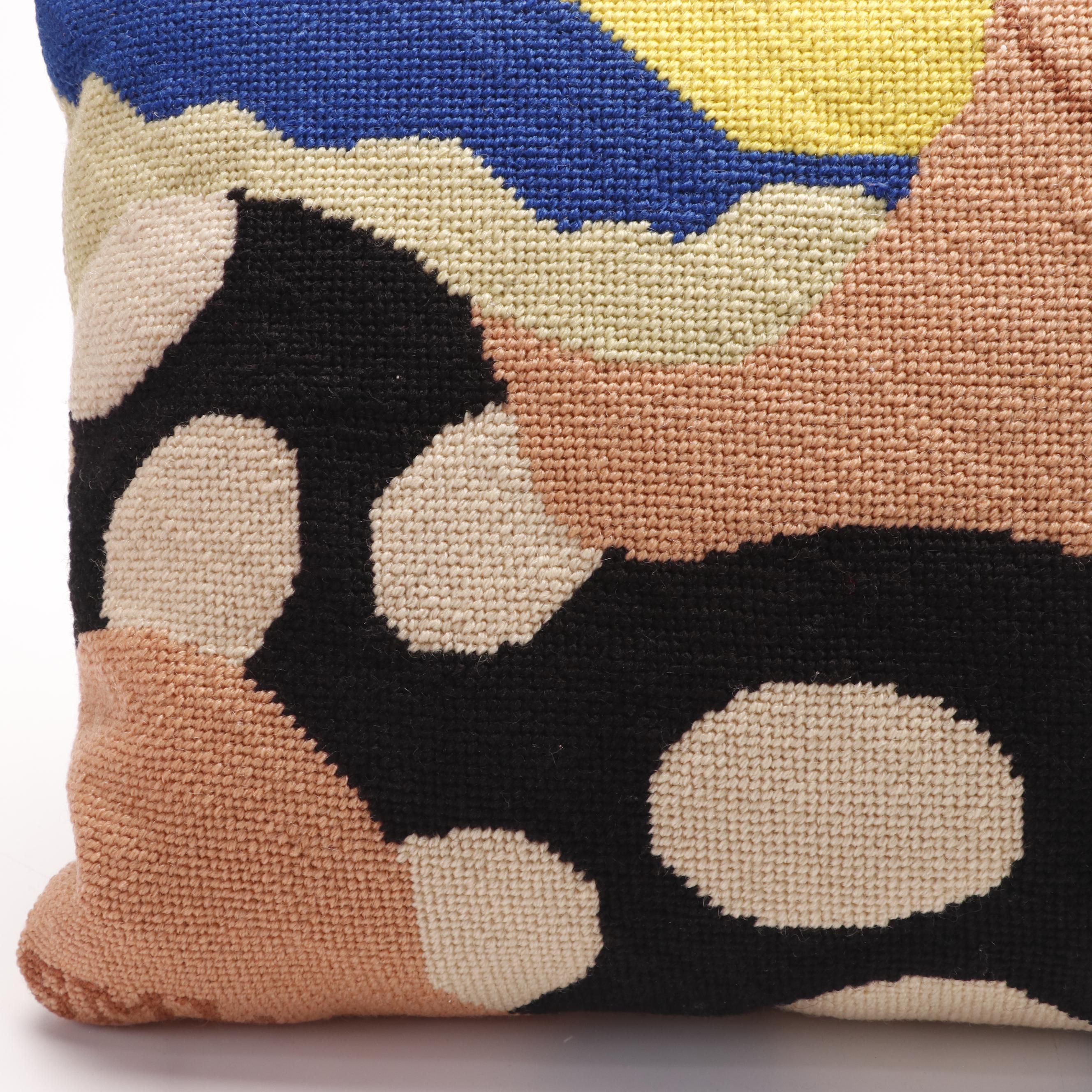 Handmade Needlepoint Accent Pillows