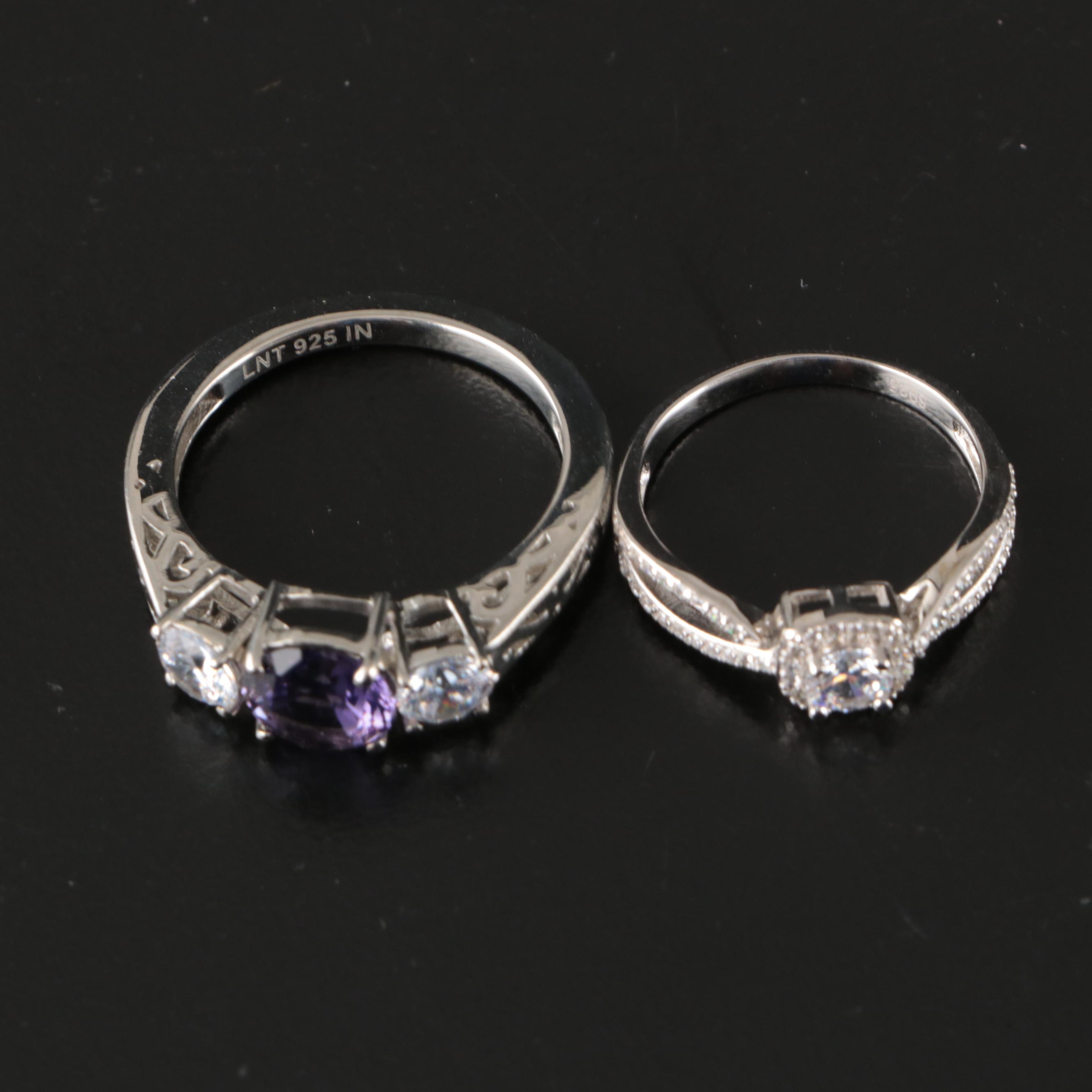 17 Assorted Sterling Silver Bracelets, Earrings, Necklaces, Pendants, and Rings