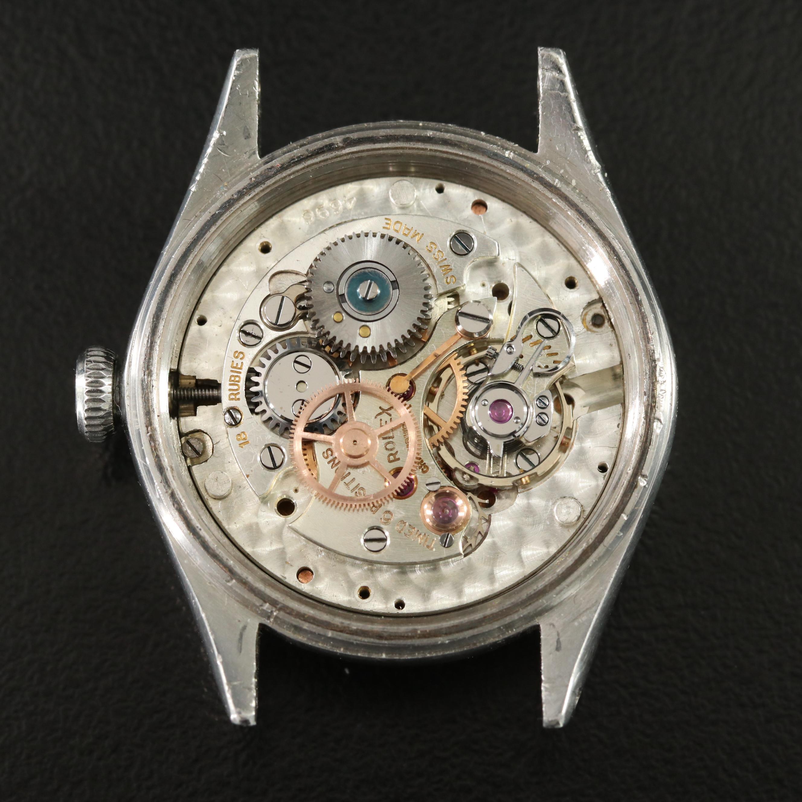 1948 Rolex Oyster Perpetual Bubble Back Watch