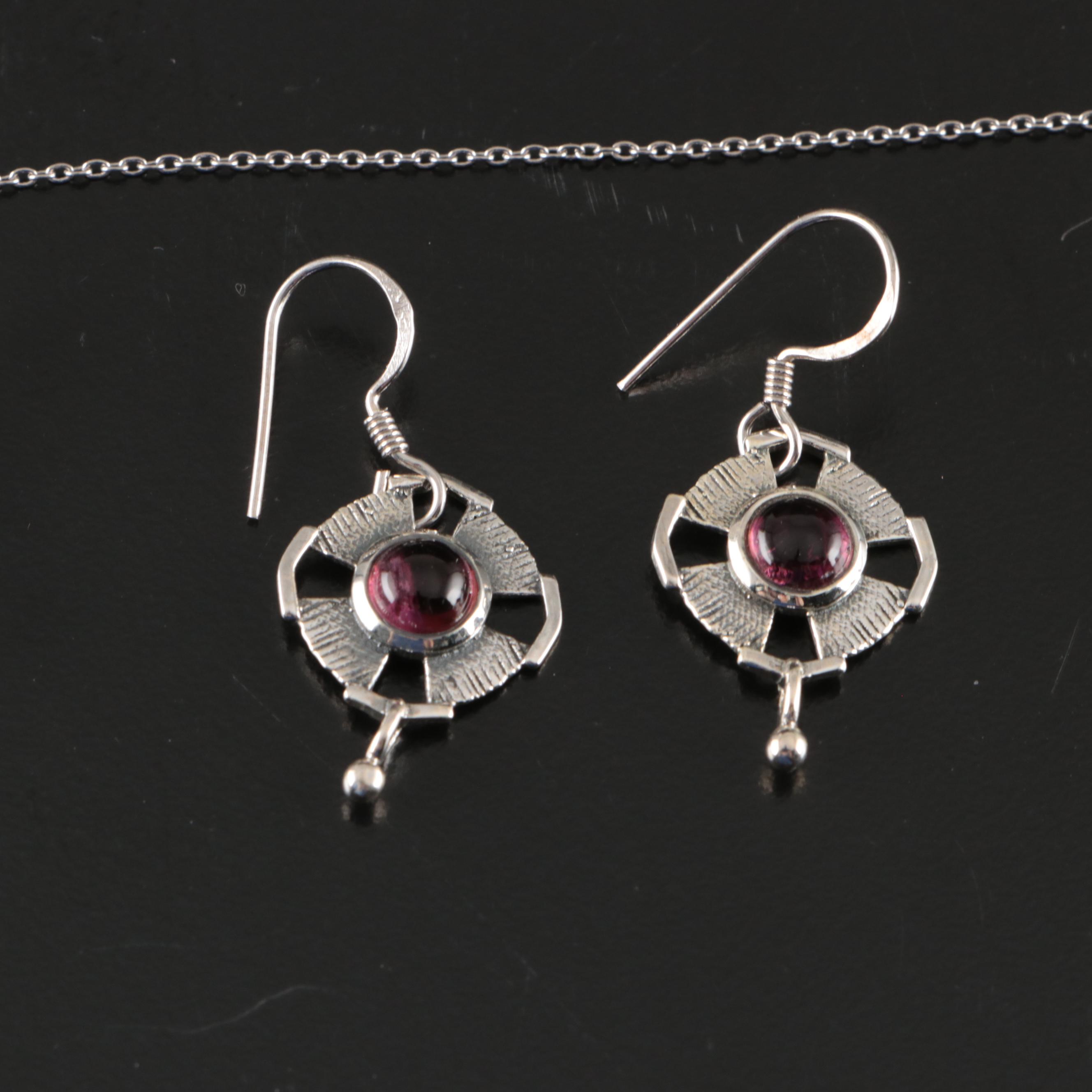 17 Assorted Sterling Silver Bracelets, Earrings, Necklaces, Pendants, and Rings