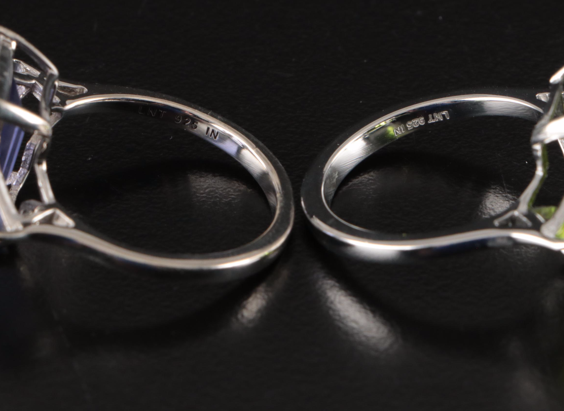 17 Assorted Sterling Silver Bracelets, Earrings, Necklaces, Pendants, and Rings