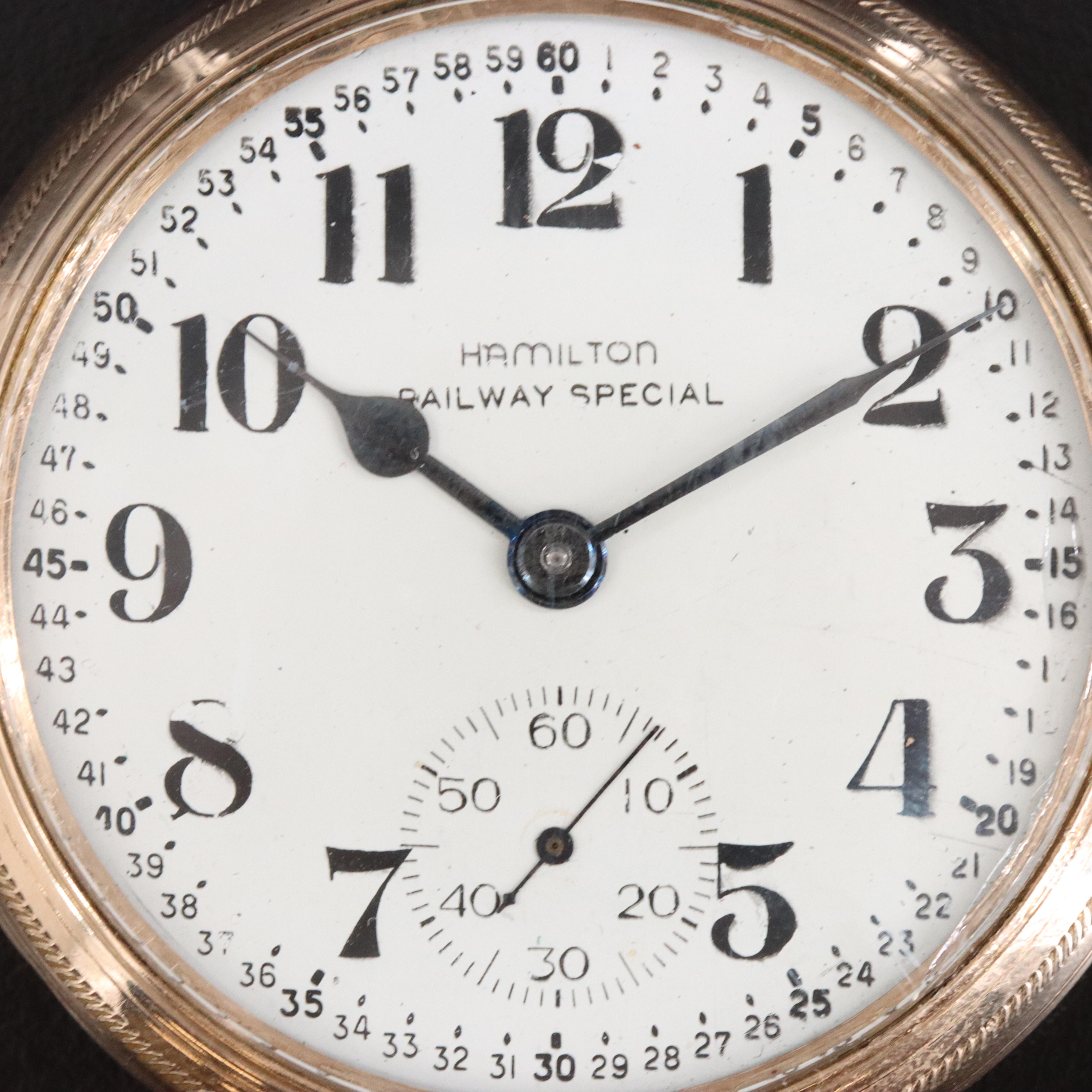 Hamilton 992B Railroad Special Gold-Filled Pocket Watch