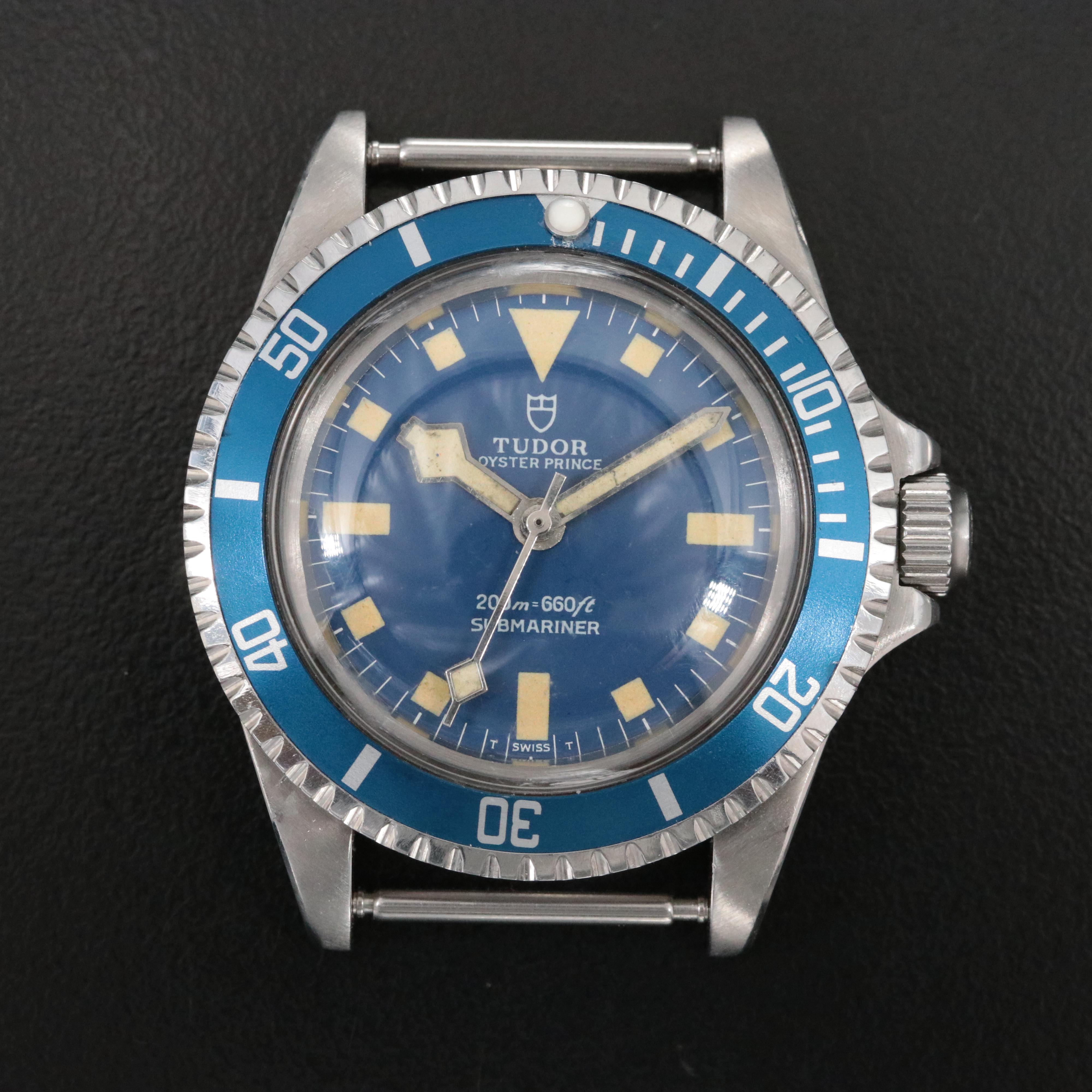 Tudor Submariner "Snowflake" 9401/0 Blue 39mm Steel Automatic Watch