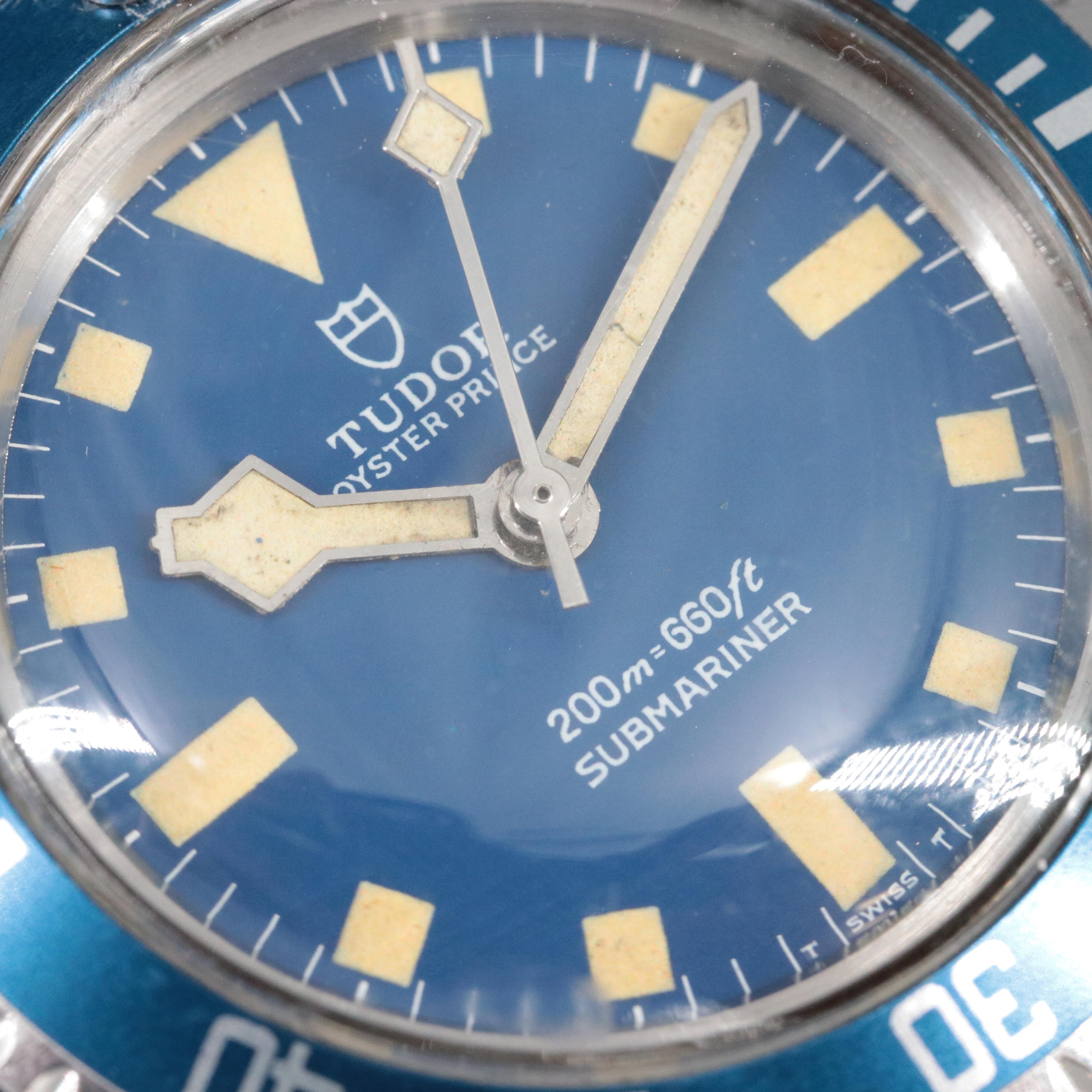 Tudor Submariner "Snowflake" 9401/0 Blue 39mm Steel Automatic Watch