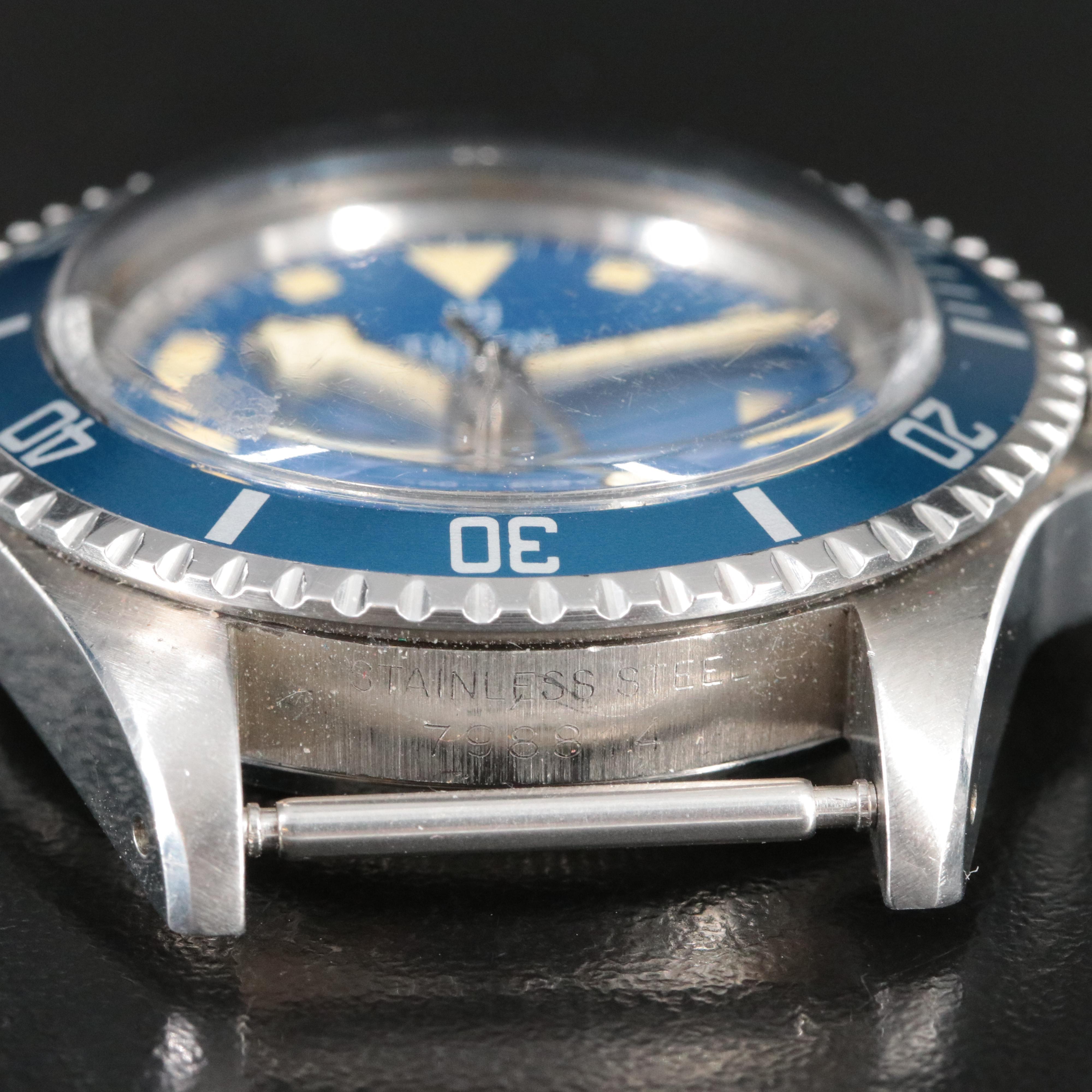 Tudor Submariner "Snowflake" 9401/0 Blue 39mm Steel Automatic Watch