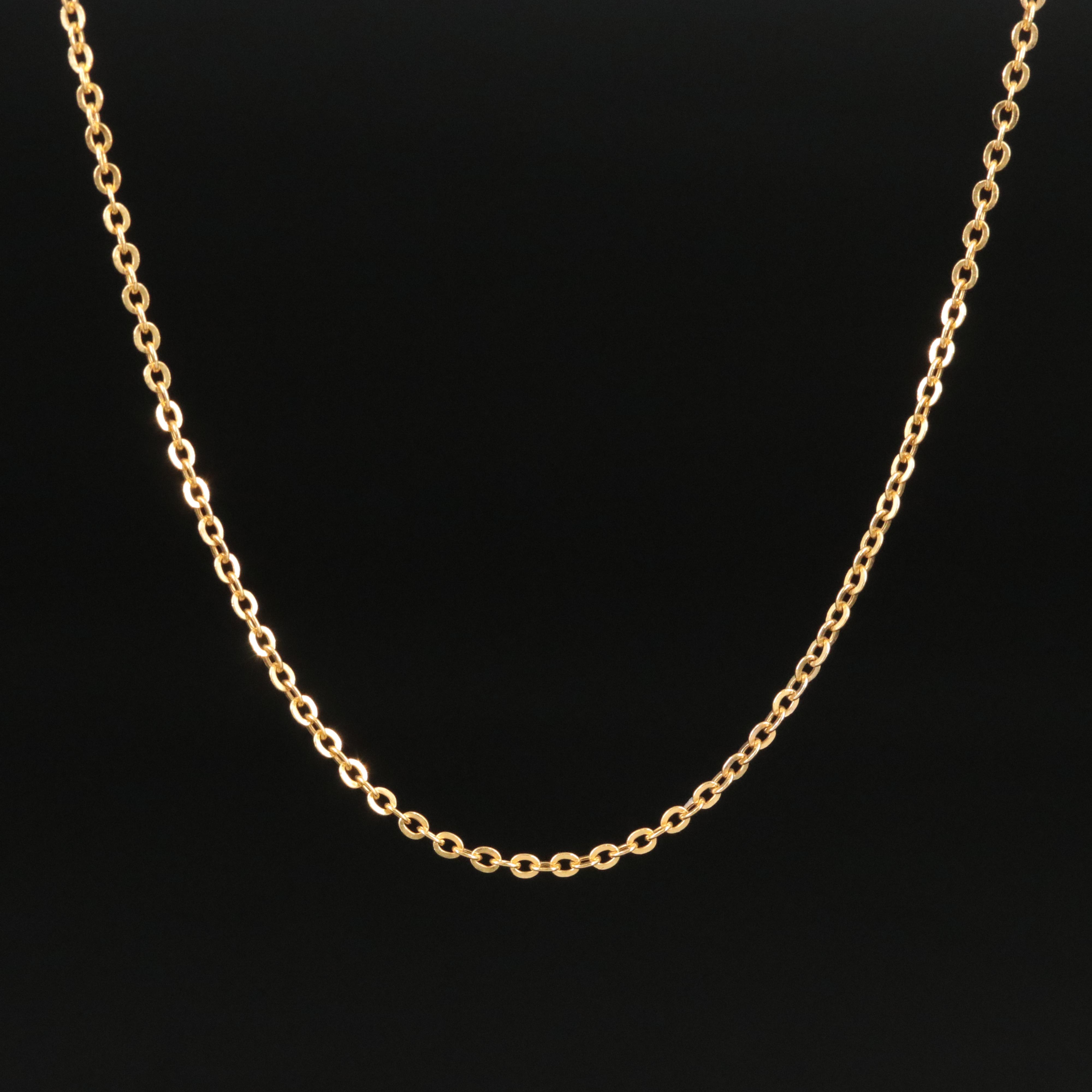 14K Cable Chain Necklace