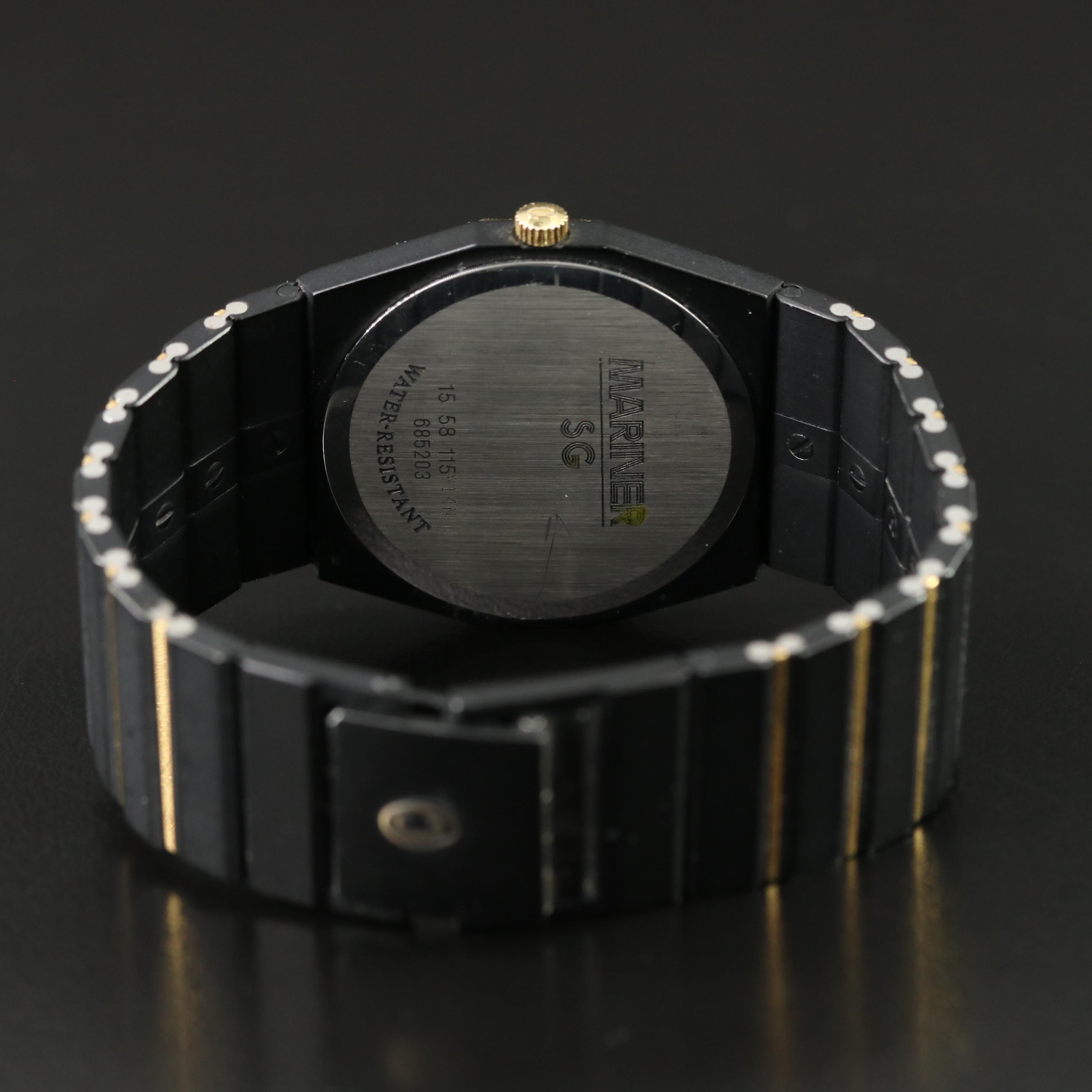 Concord Mariner 18K Gold & PVD Steel Quartz Watch