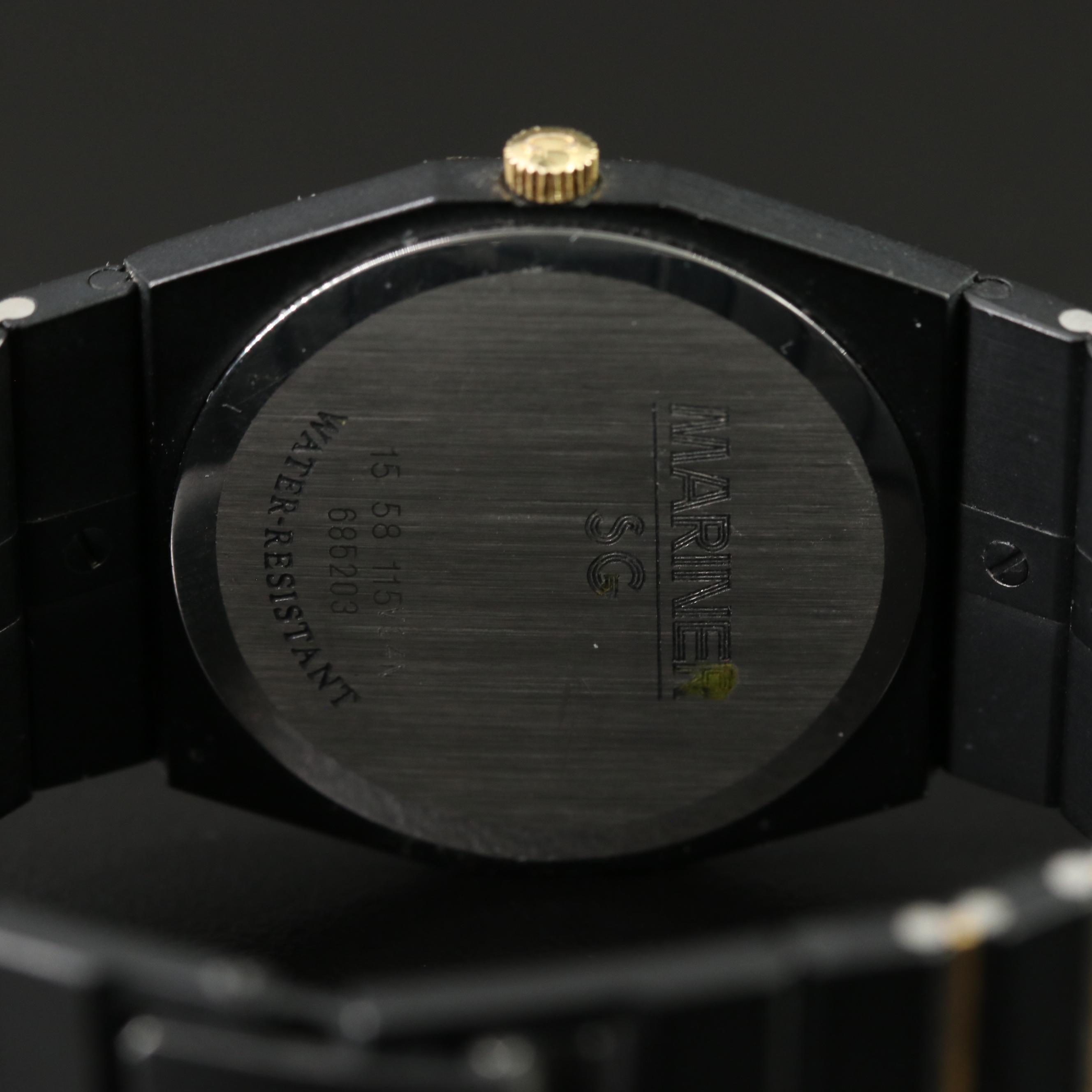 Concord Mariner 18K Gold & PVD Steel Quartz Watch