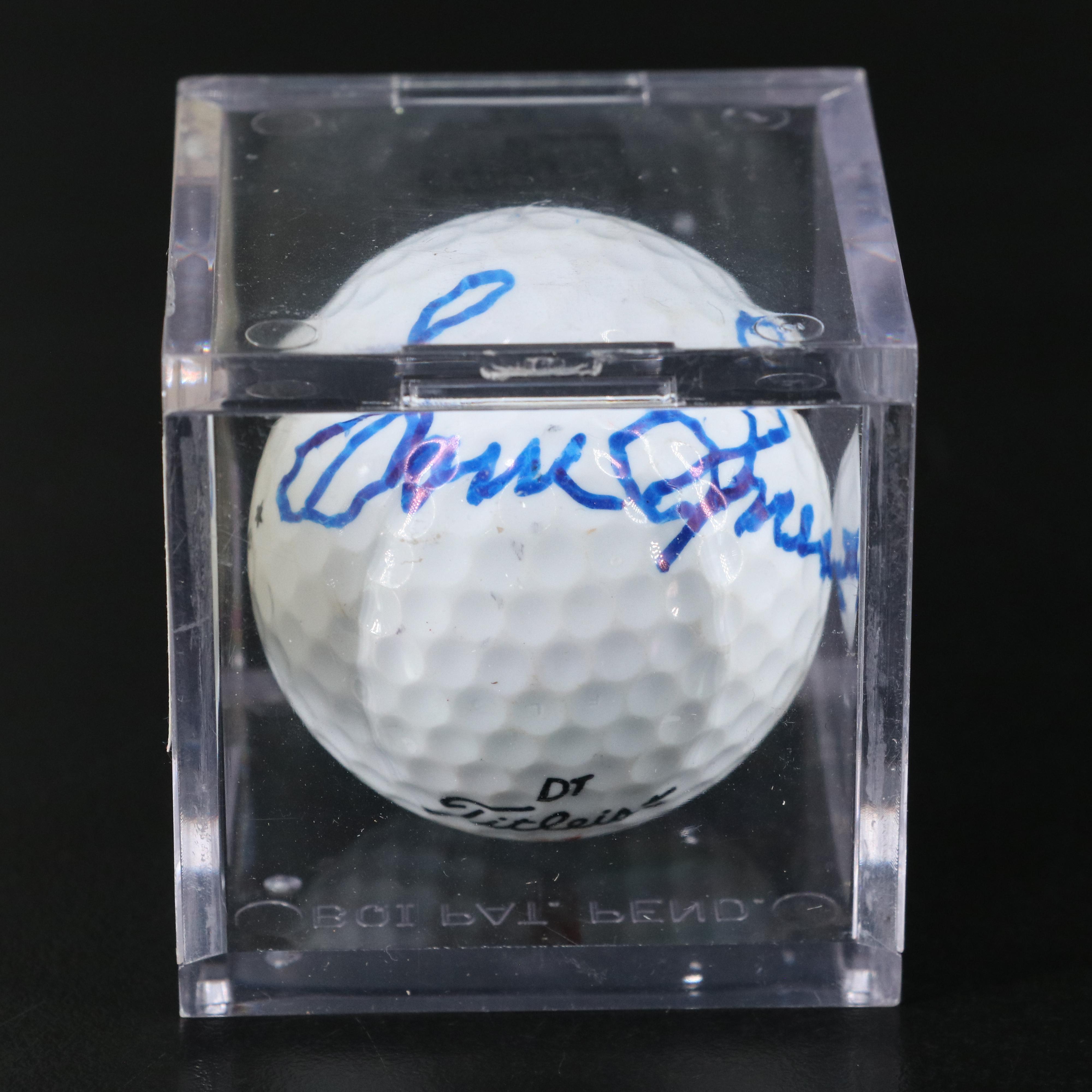 Signed Sam Snead Golf Ball