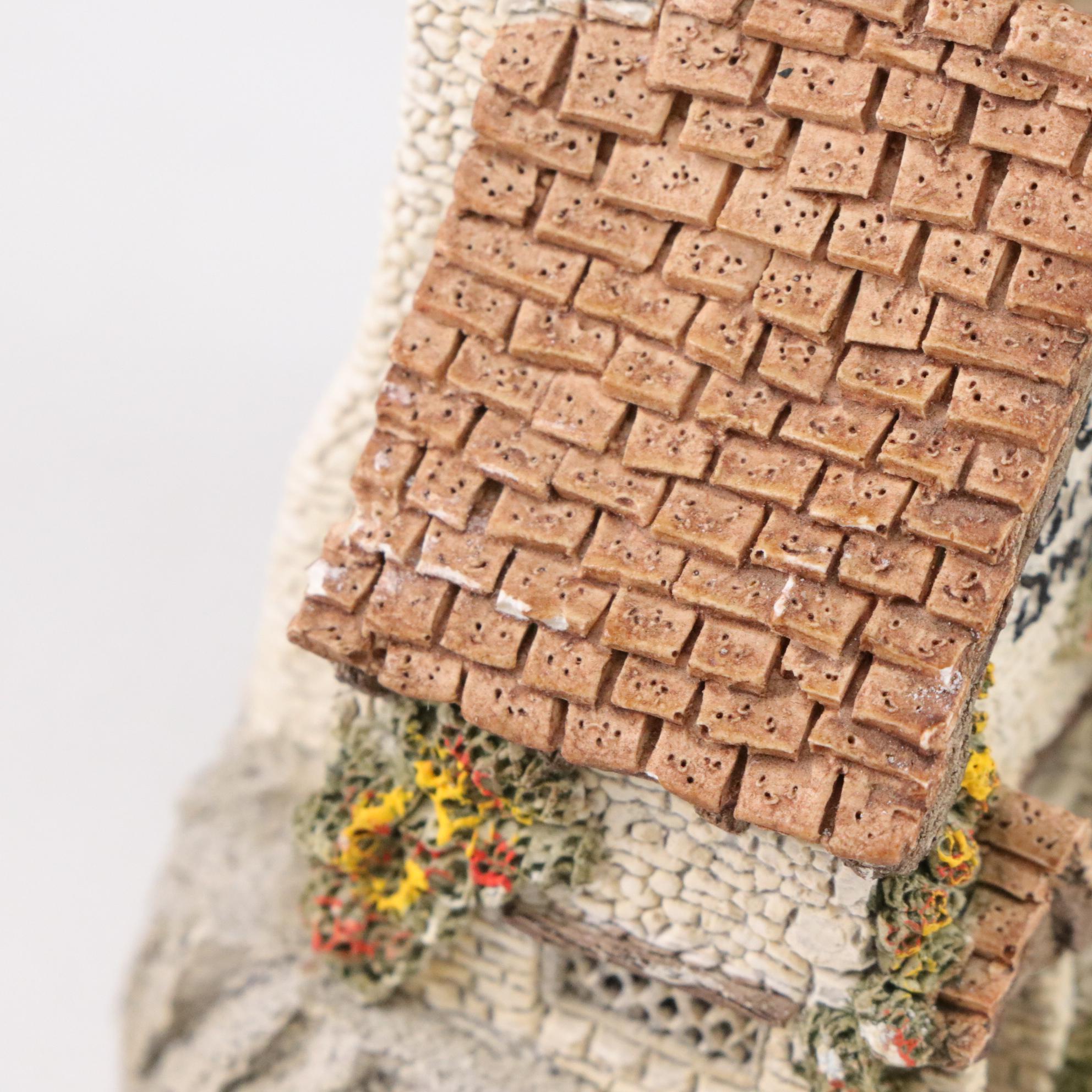 David Winter From Enesco Resin Cottages and Houses Featuring "Wine Merchant"