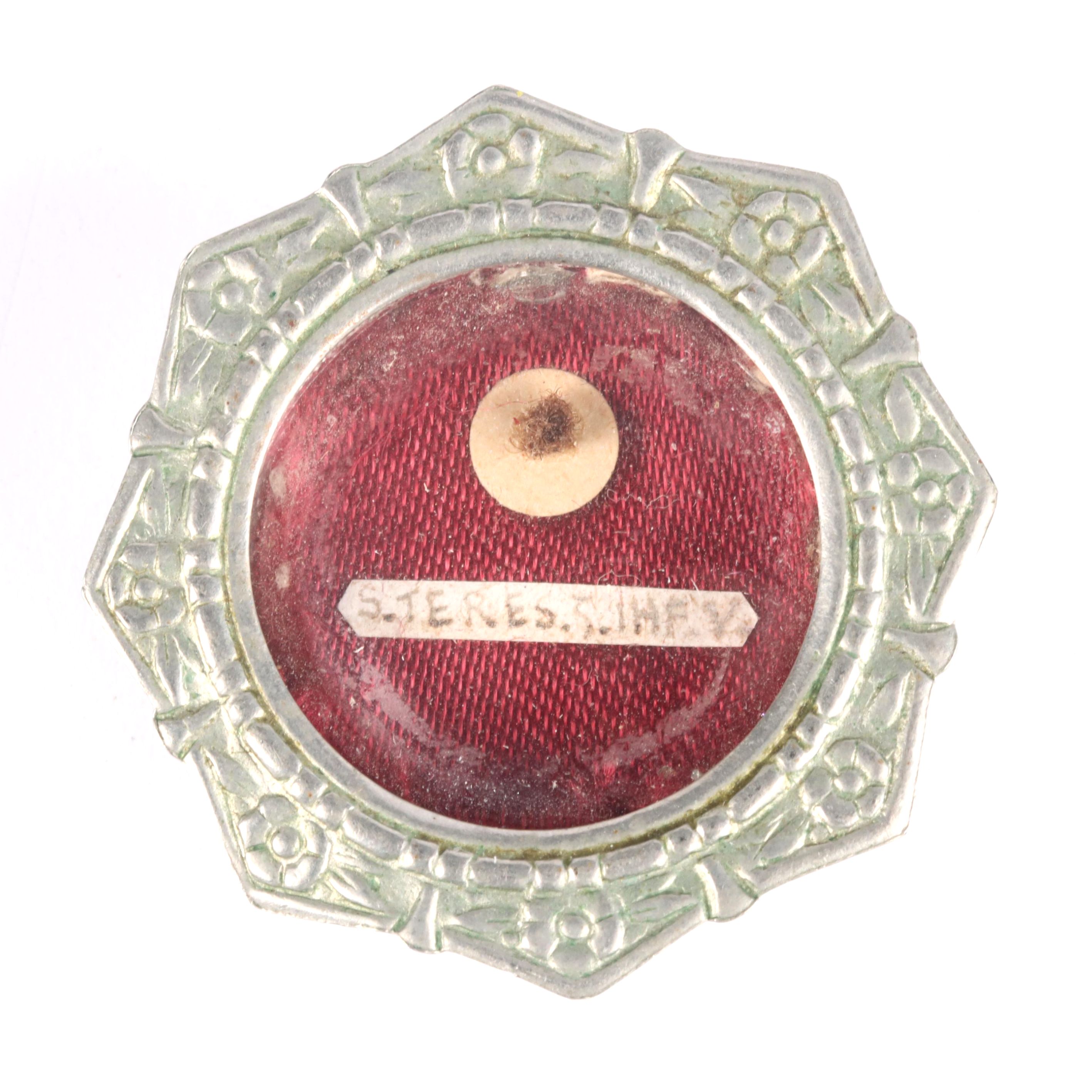 First Class Relic of Saint Teresa of Avila in Reliquary with Seal, 1952