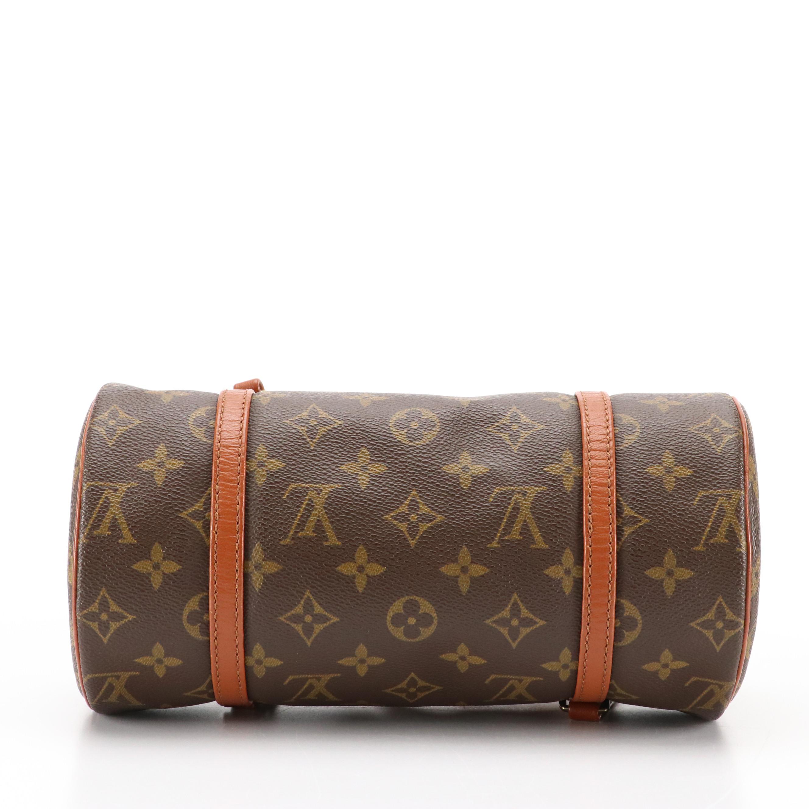 Louis Vuitton Papillon 25 Barrel Bag in Monogram Canvas and Leather