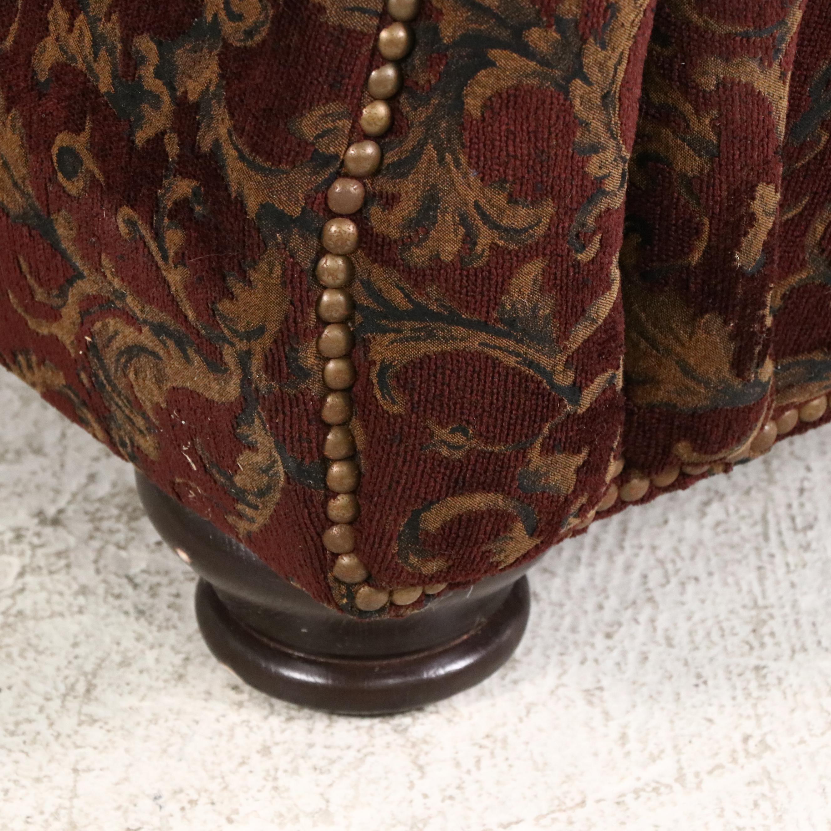 Bernhardt "New Vintages" Roll-Arm Sofa with Nailhead Trim