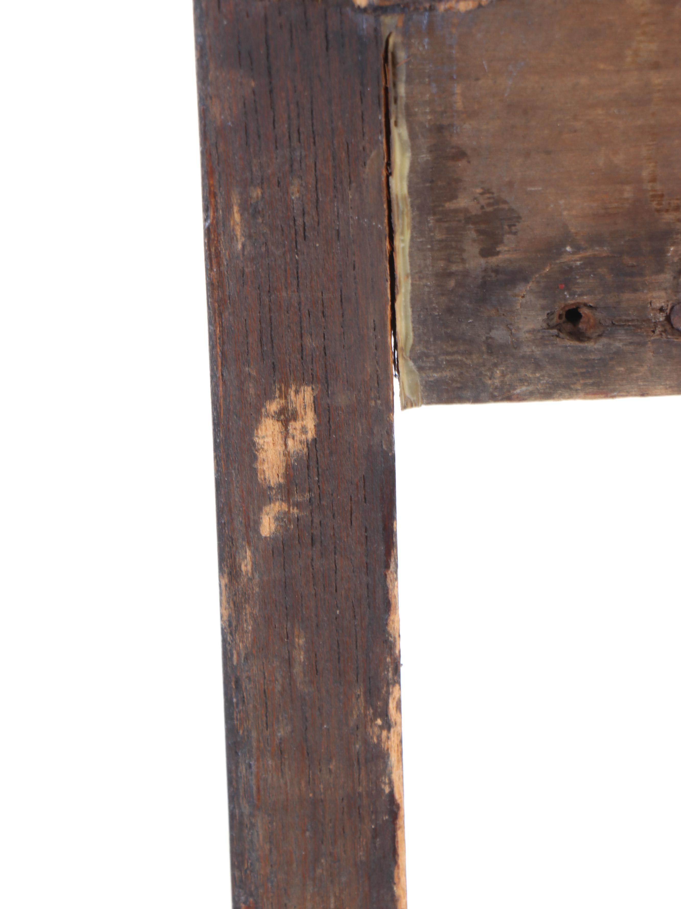 Victorian Style Walnut Wall Hanging Shelf