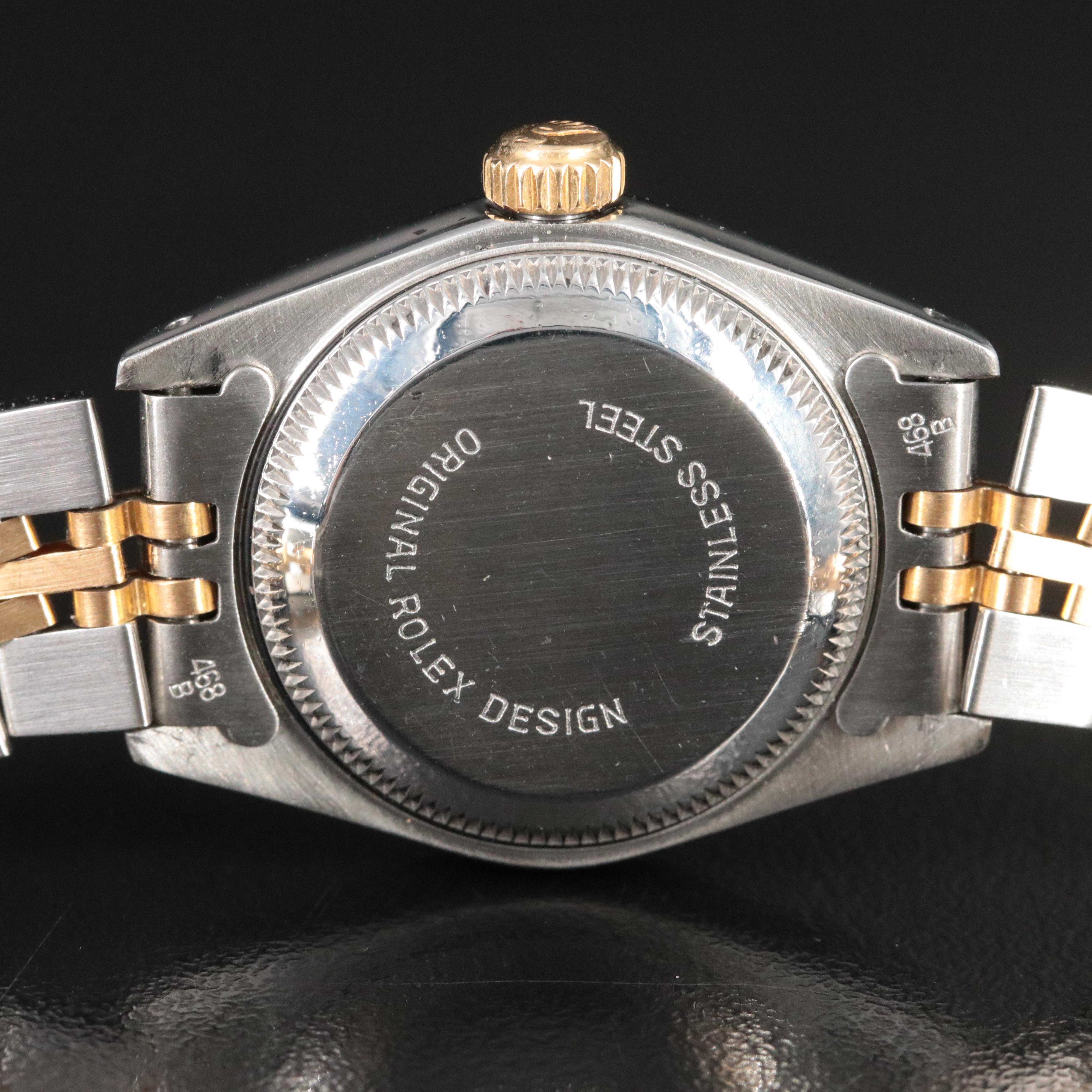 1986 Rolex Lady-Datejust 18K and Stainless Steel Watch