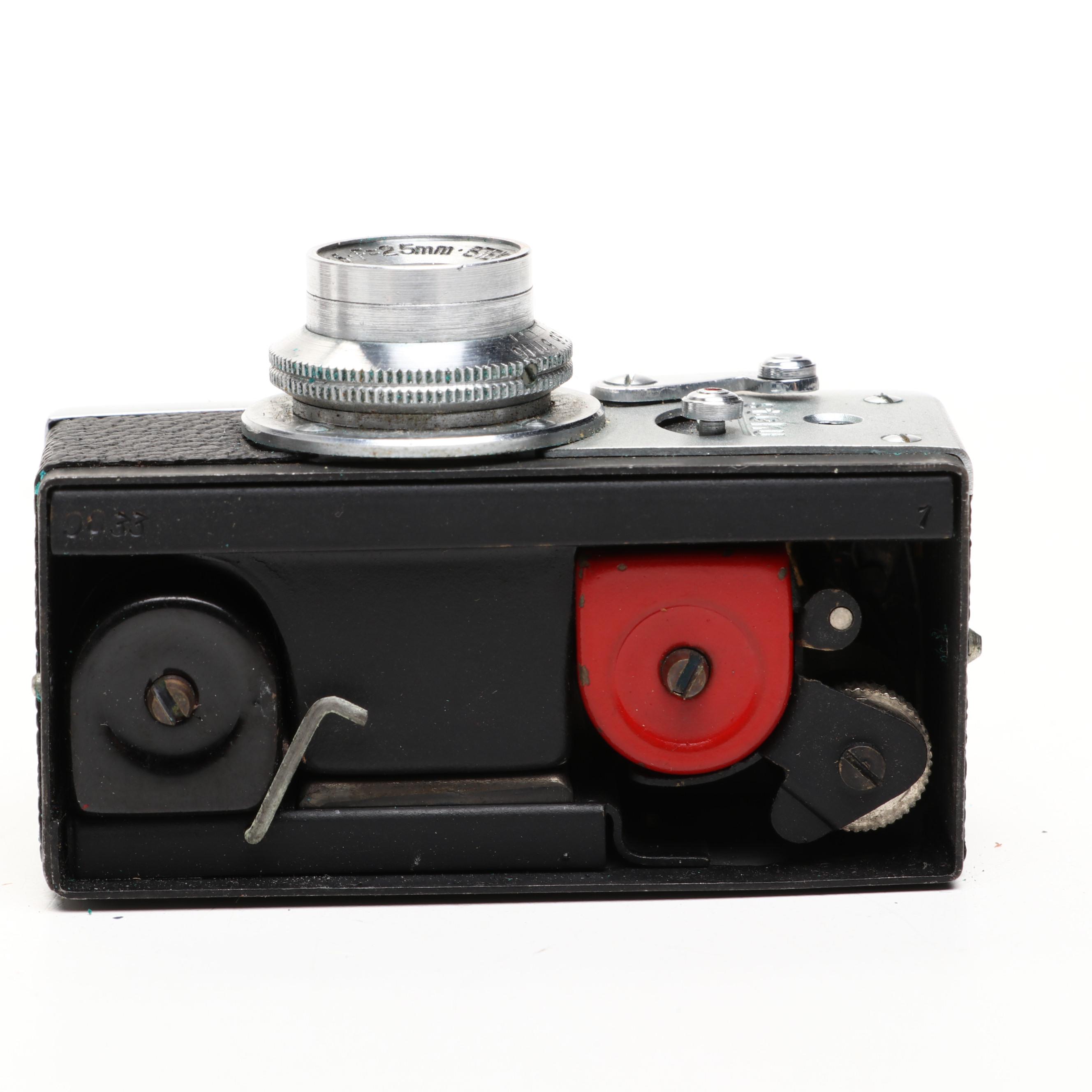 Kodak No. 1A Pocket Kodak Camera with Nikon FG-20 SLR Camera and Accessories