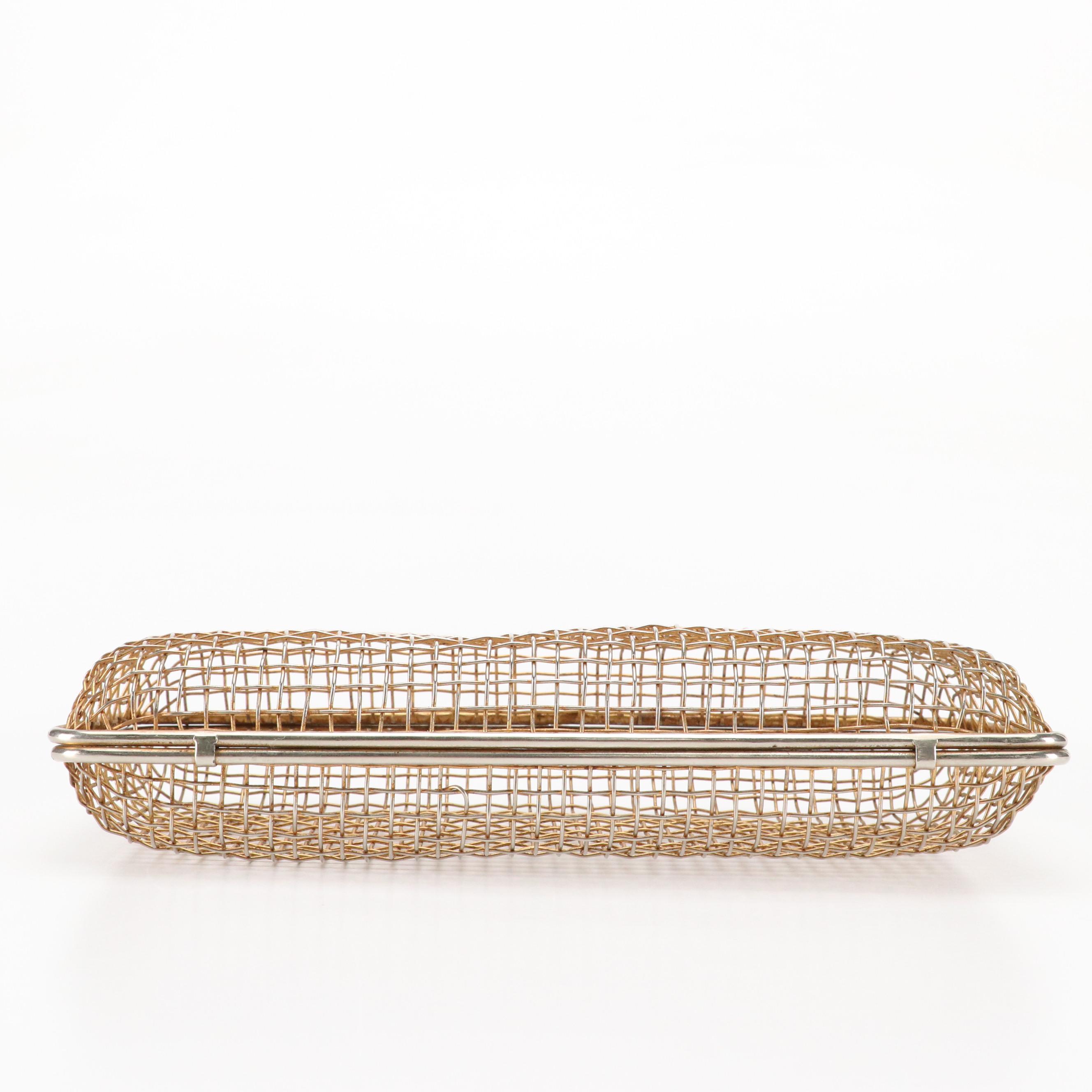 Enzo Two-Way Crossbody Bag with Other Metal Caged and Raffia Clutches