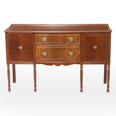 Webb Furniture Co. Federal Style Walnut Sideboard Webb Furniture Co. Federal Style Walnut Sideboard