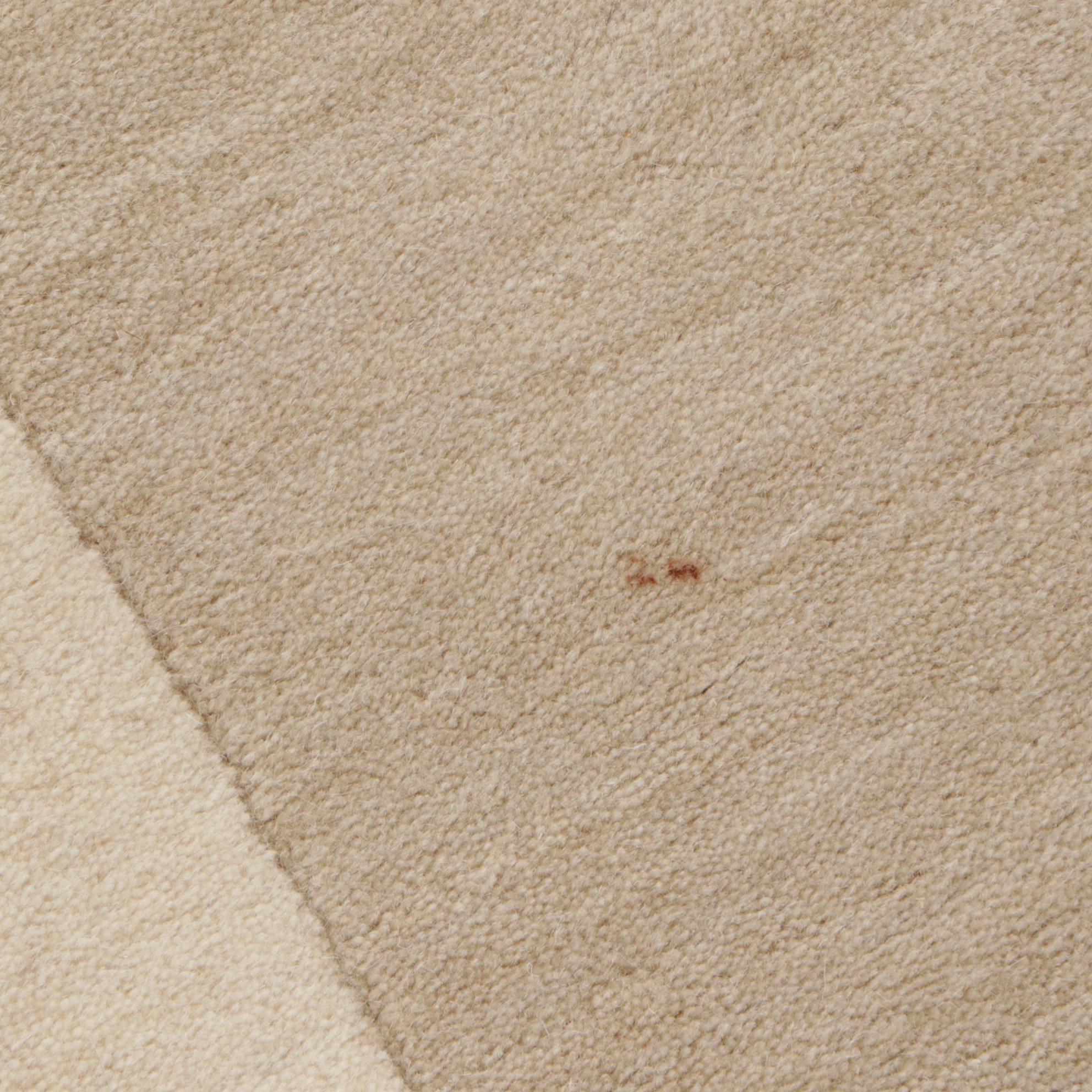 8' x 10' Hand-Tufted Pottery Barn "Ivory" Indian Area Rug