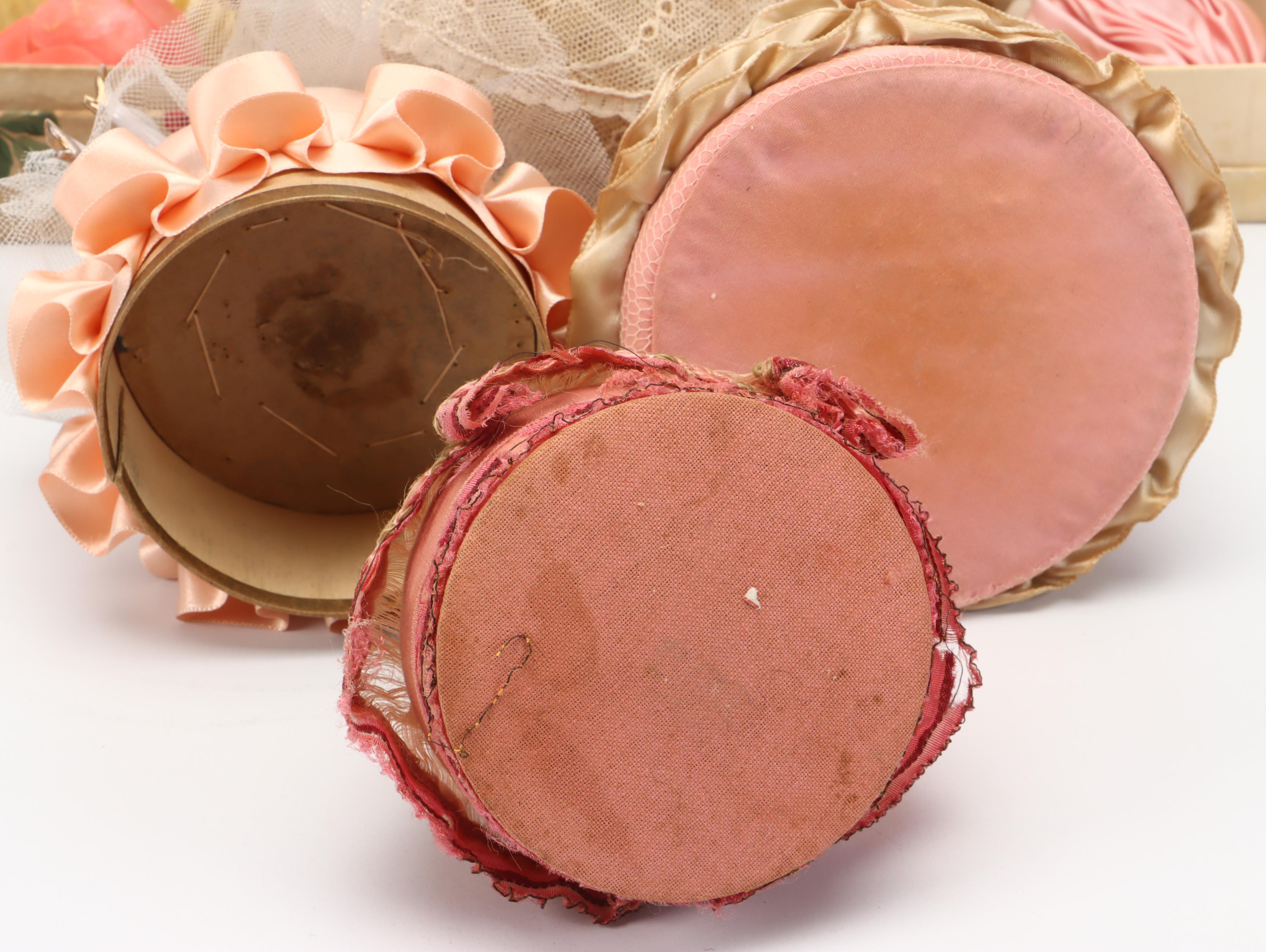 Victorian Porcelain Pin Cushion Dolls with Soap Box and More