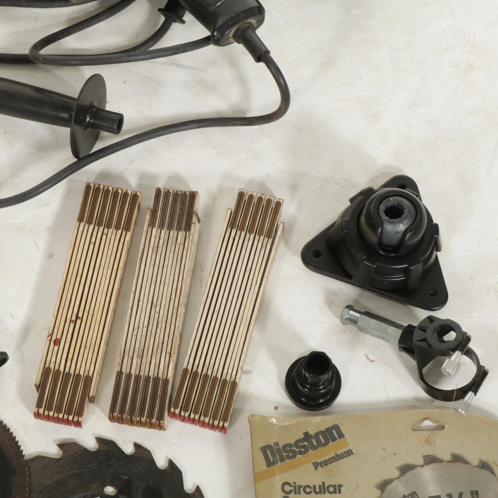 Craftsman and Weller Drills, Folding Rulers, Radial Saw Blades and More