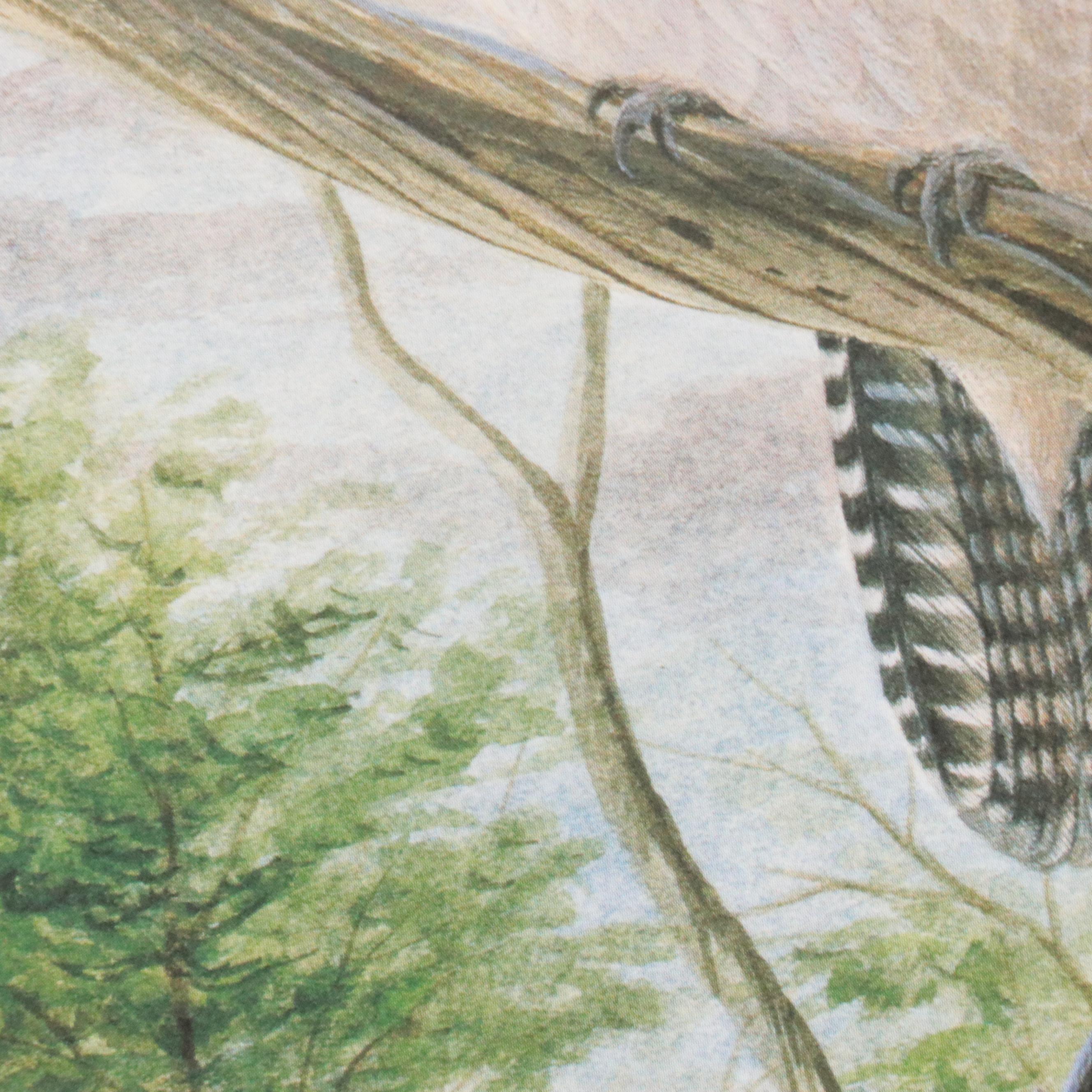 John A. Ruthven Offset Lithograph 