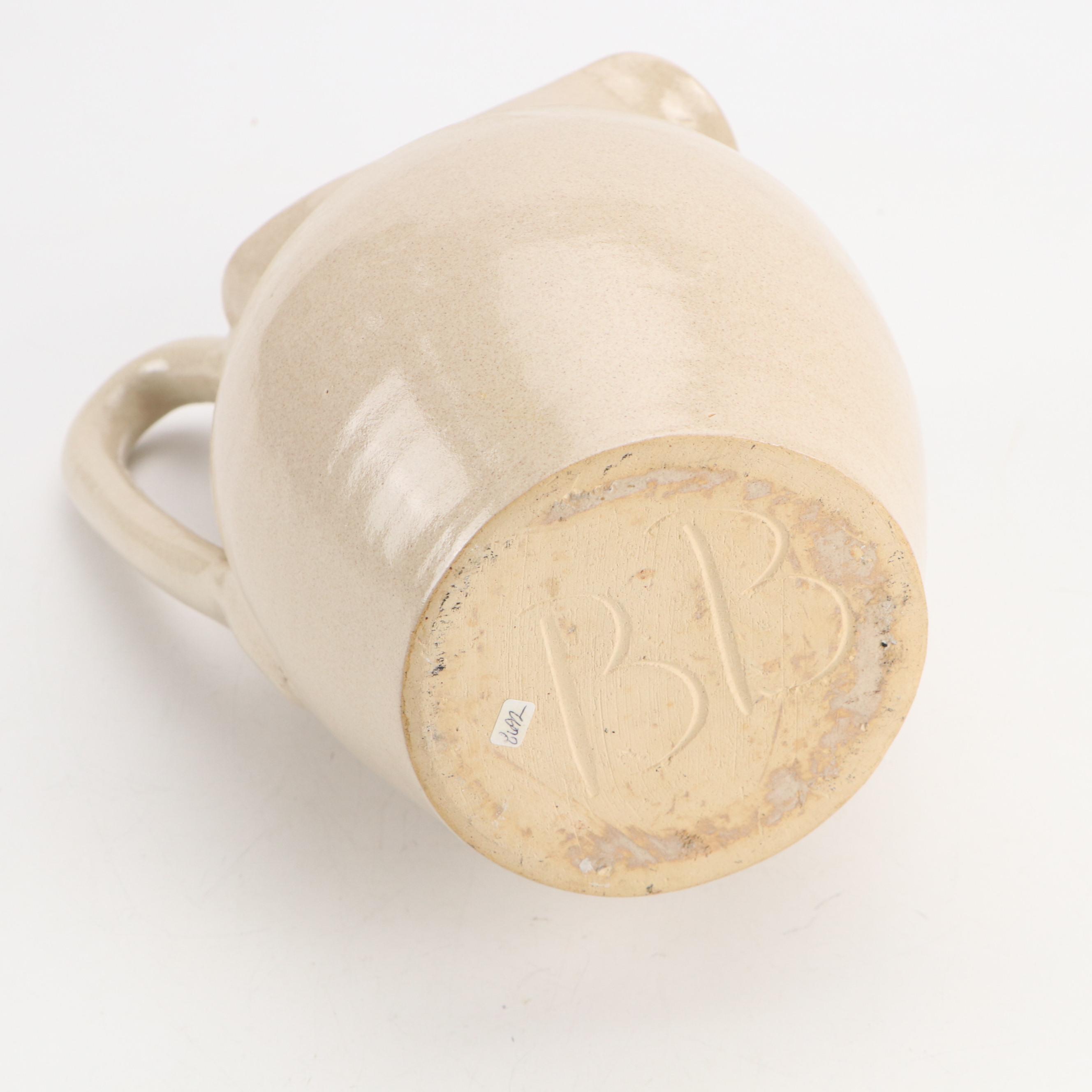 Bybee Pottery with Other Art Pottery Tableware and Accessories