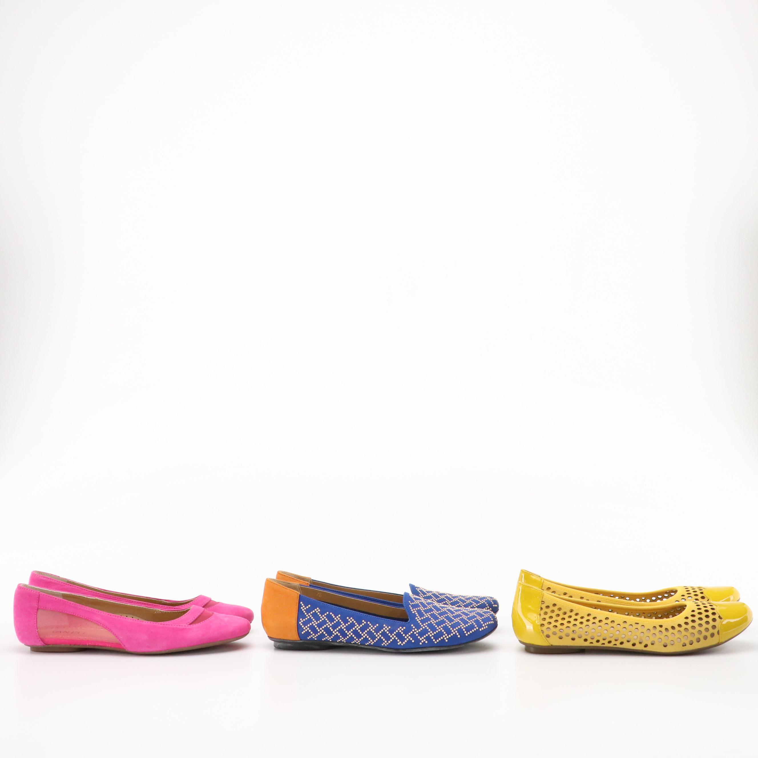 Vaneli Flats in Pink Suede and Other Colorful Vaneli Flats