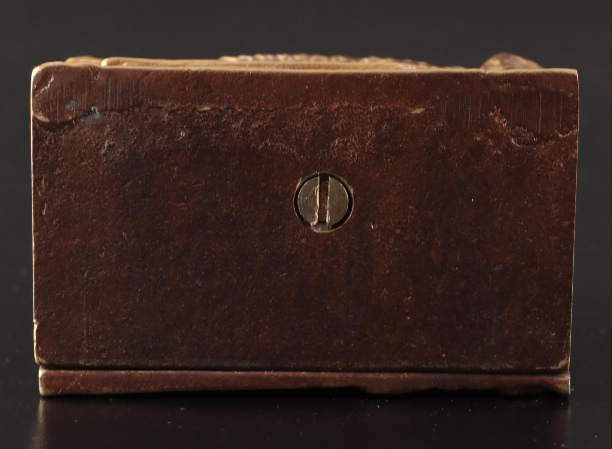 Cast Iron Lincoln Cabin Coin Banks, Early to Mid-20th Century