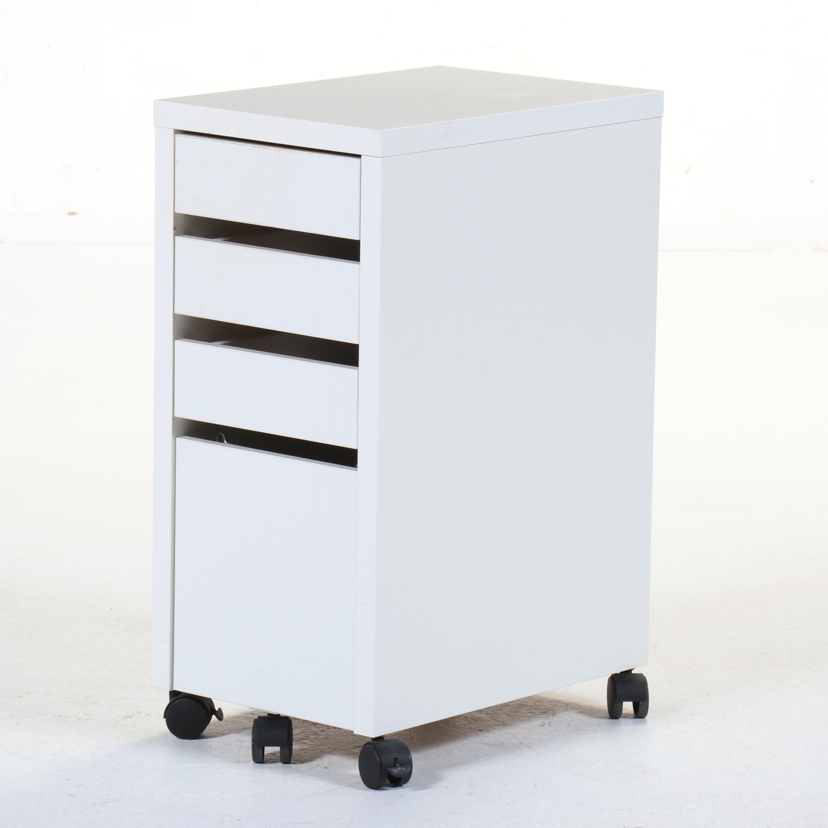 Herman Miller "Aeron" Office Chair with IKEA "MICKE" Desk and Office Unit