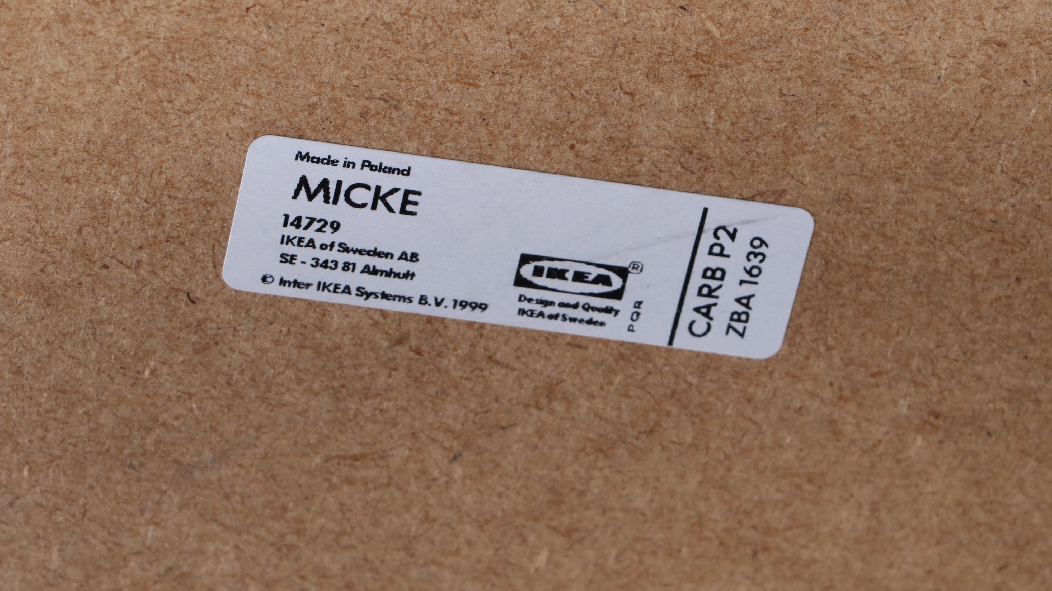 Herman Miller "Aeron" Office Chair with IKEA "MICKE" Desk and Office Unit