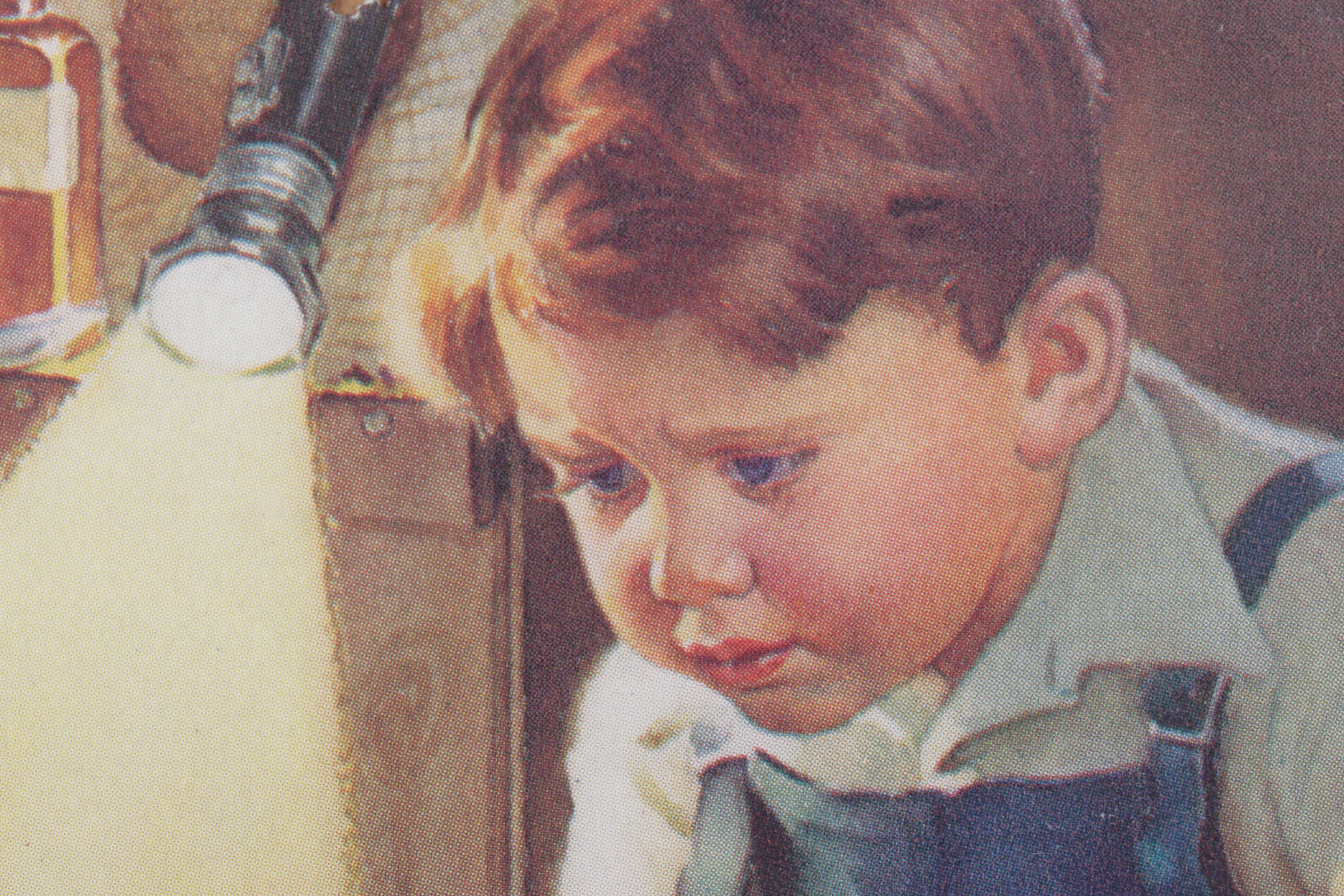 Frances Tipton Hunter Lithograph with C.A. Sherman "Old Glory" Lithograph