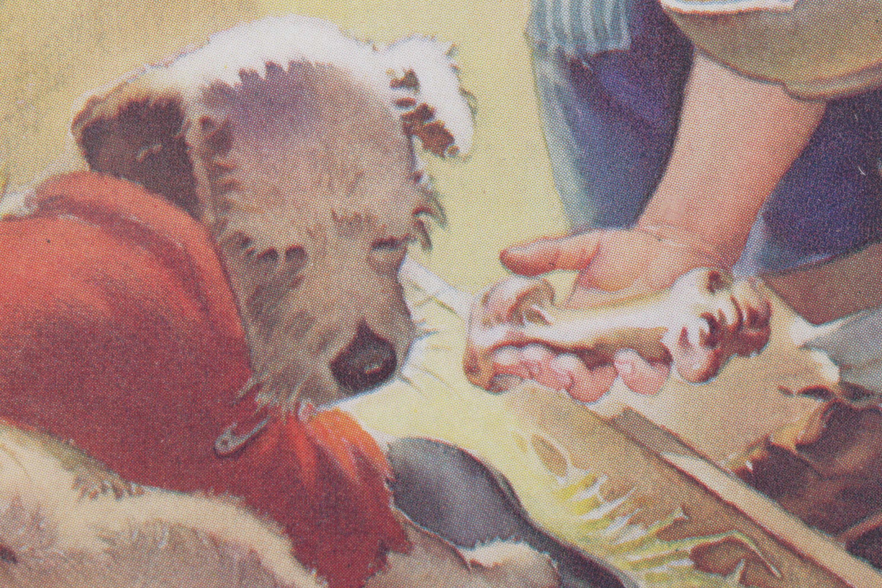 Frances Tipton Hunter Lithograph with C.A. Sherman "Old Glory" Lithograph