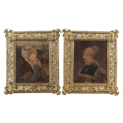 Half-Length Portrait Oil Paintings of Women Half-Length Portrait Oil Paintings of Women