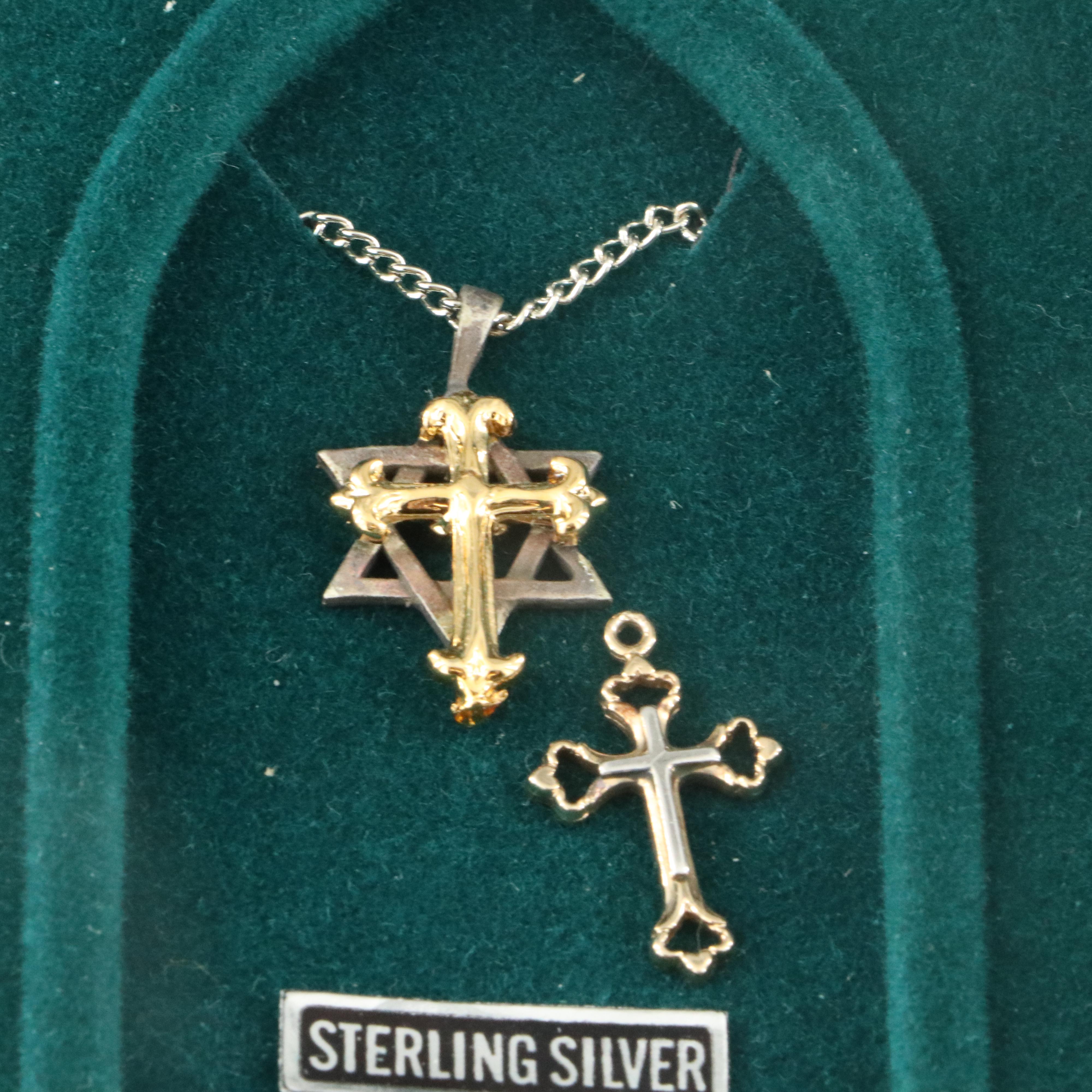 The Vatican Library Collection and Sterling ft. in Cross Necklaces and Rosaries