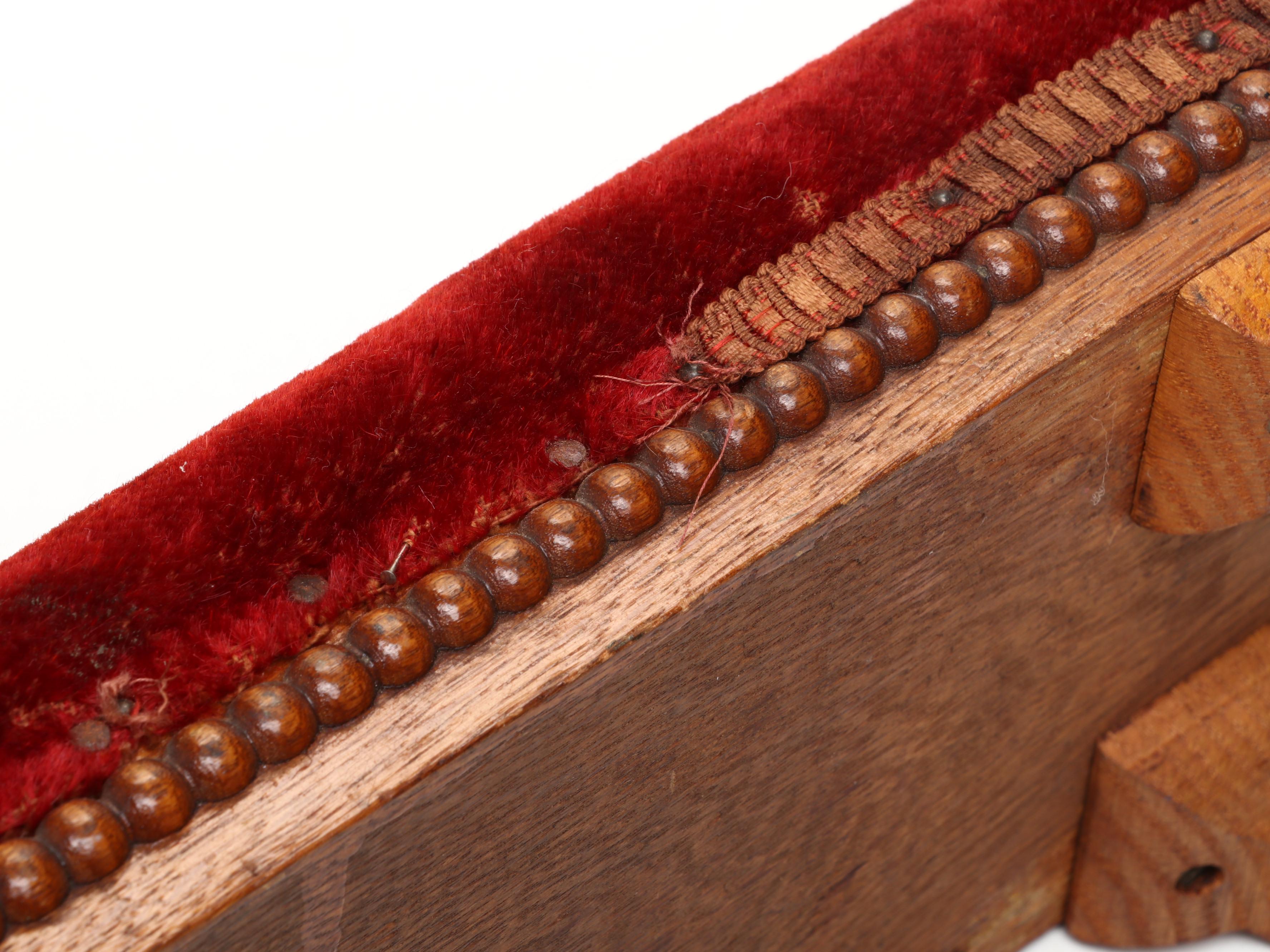 Victorian Eastlake Style Miniature Chaise Lounge, Late 19th/Early 20th Century