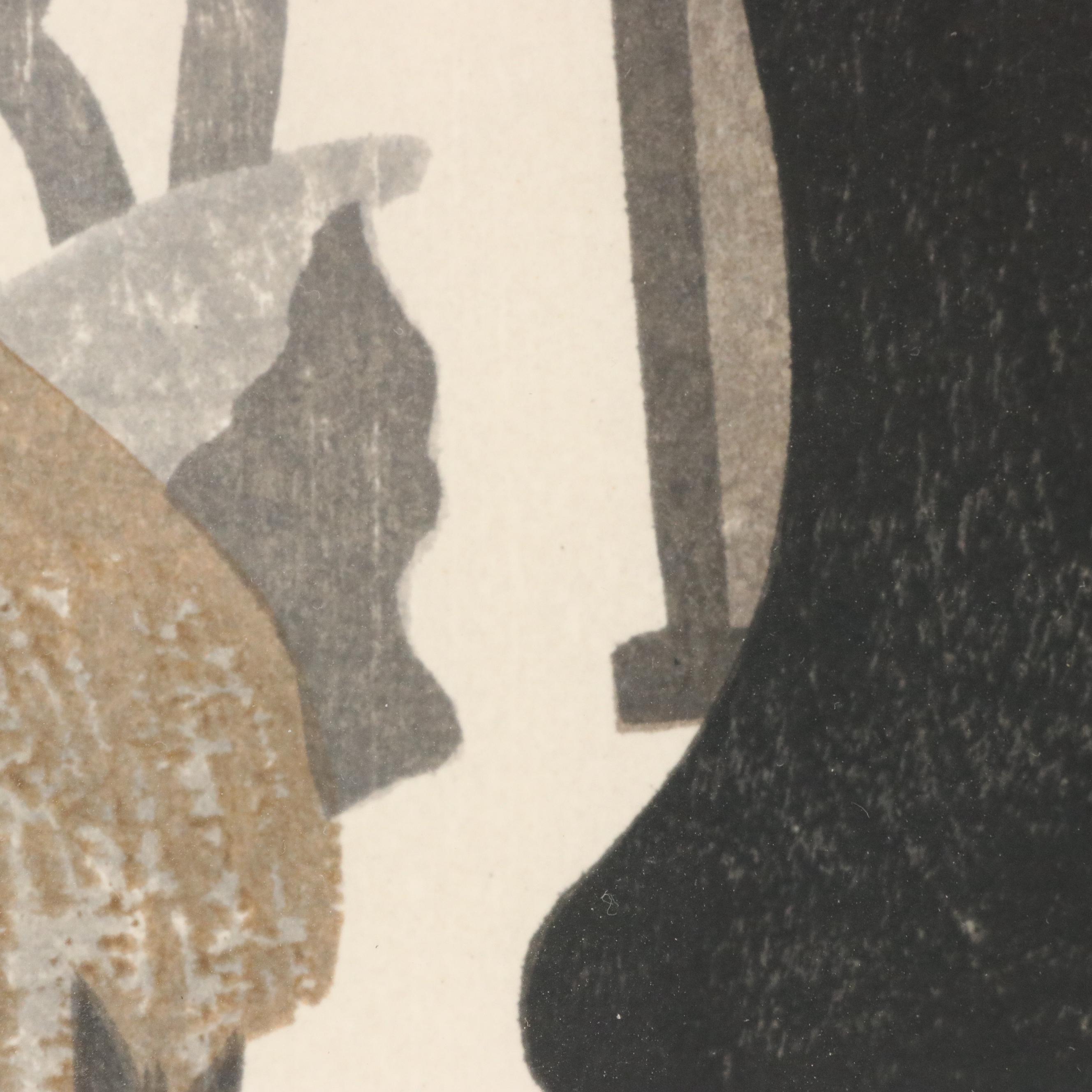 Saitō Kiyoshi Woodblock "Persimmon Tree in Aizu"