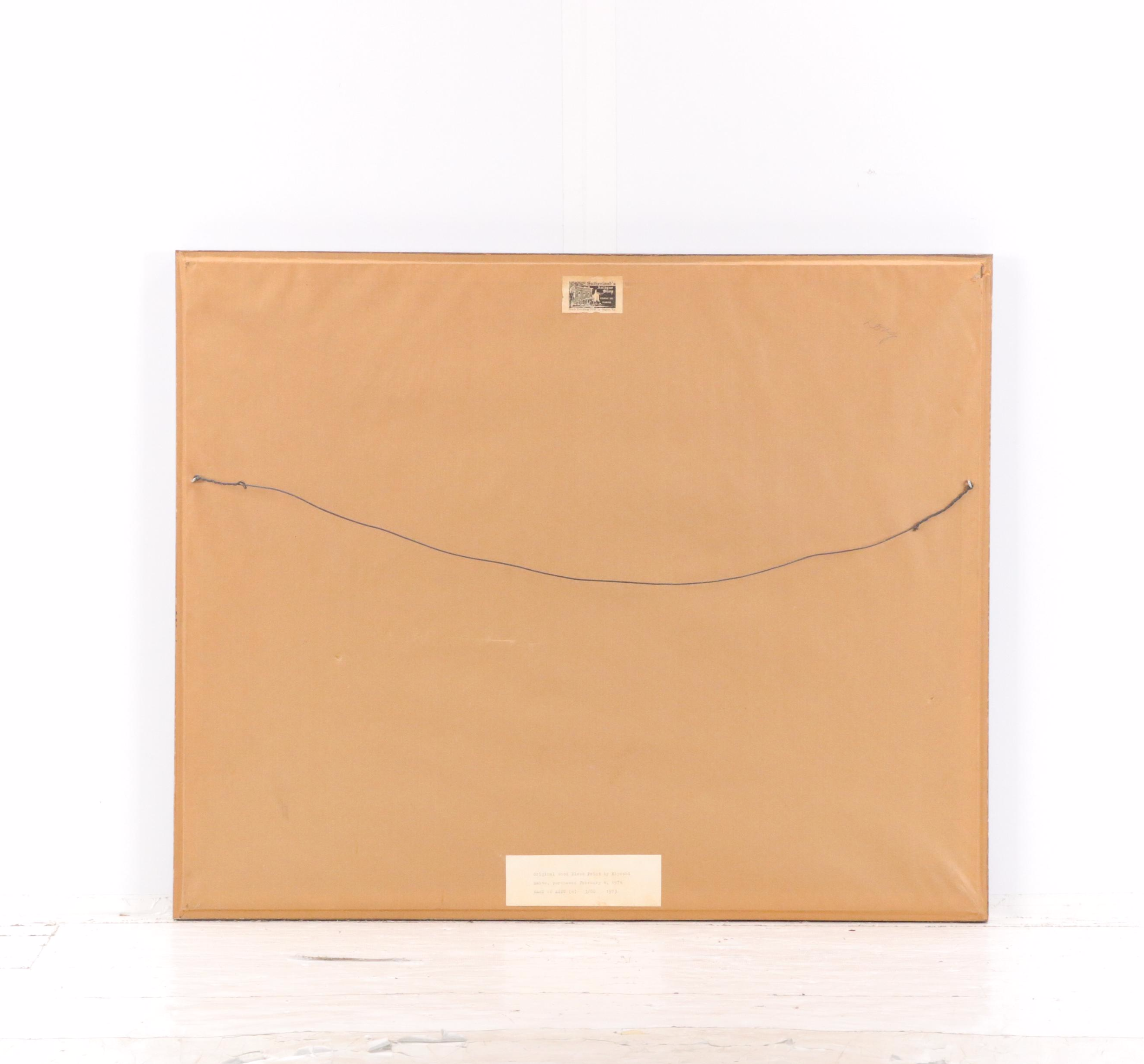 Saitō Kiyoshi Woodblock "Persimmon Tree in Aizu"