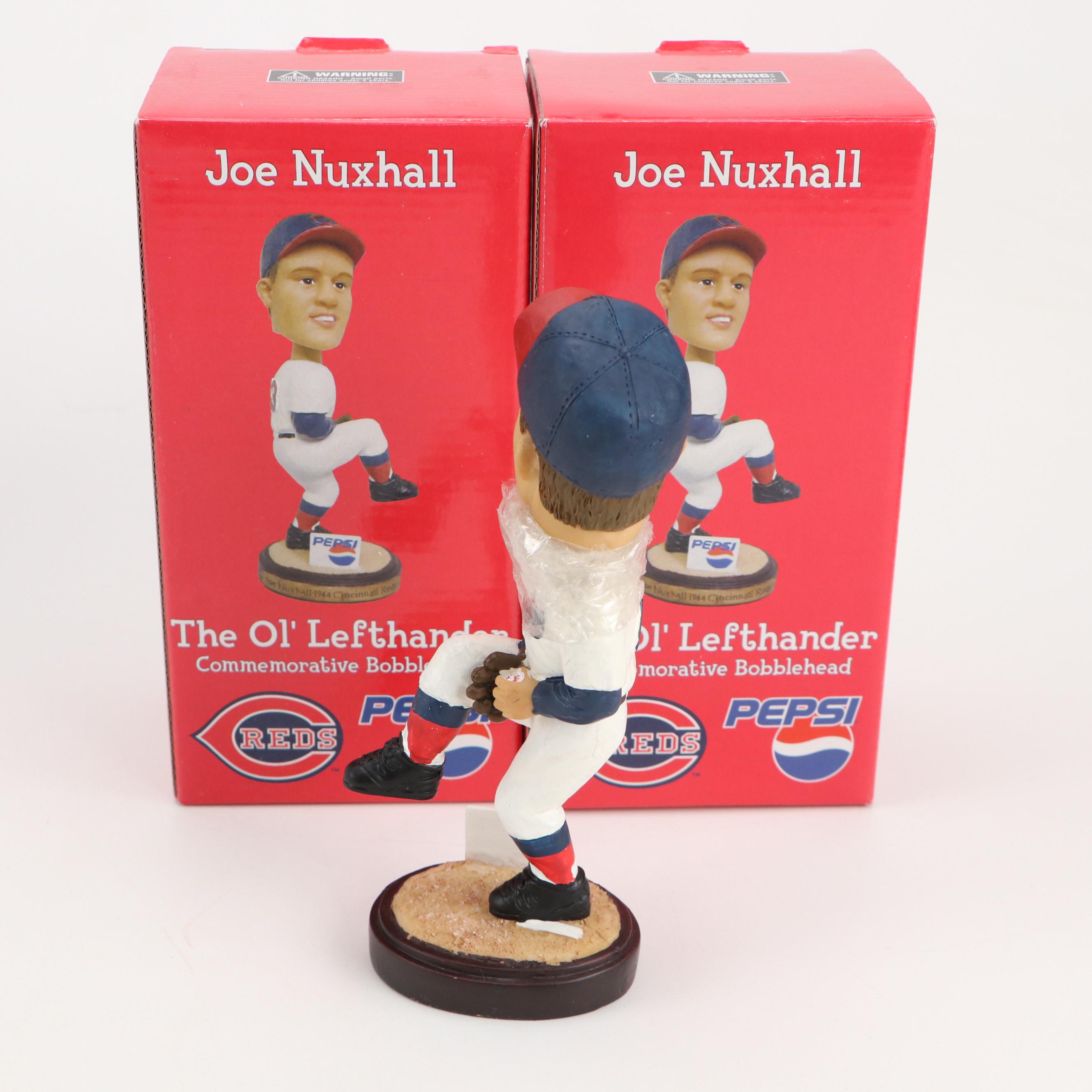 Marty Brennaman Signed Bobblehead with Bob Huggins Bobblehead and More