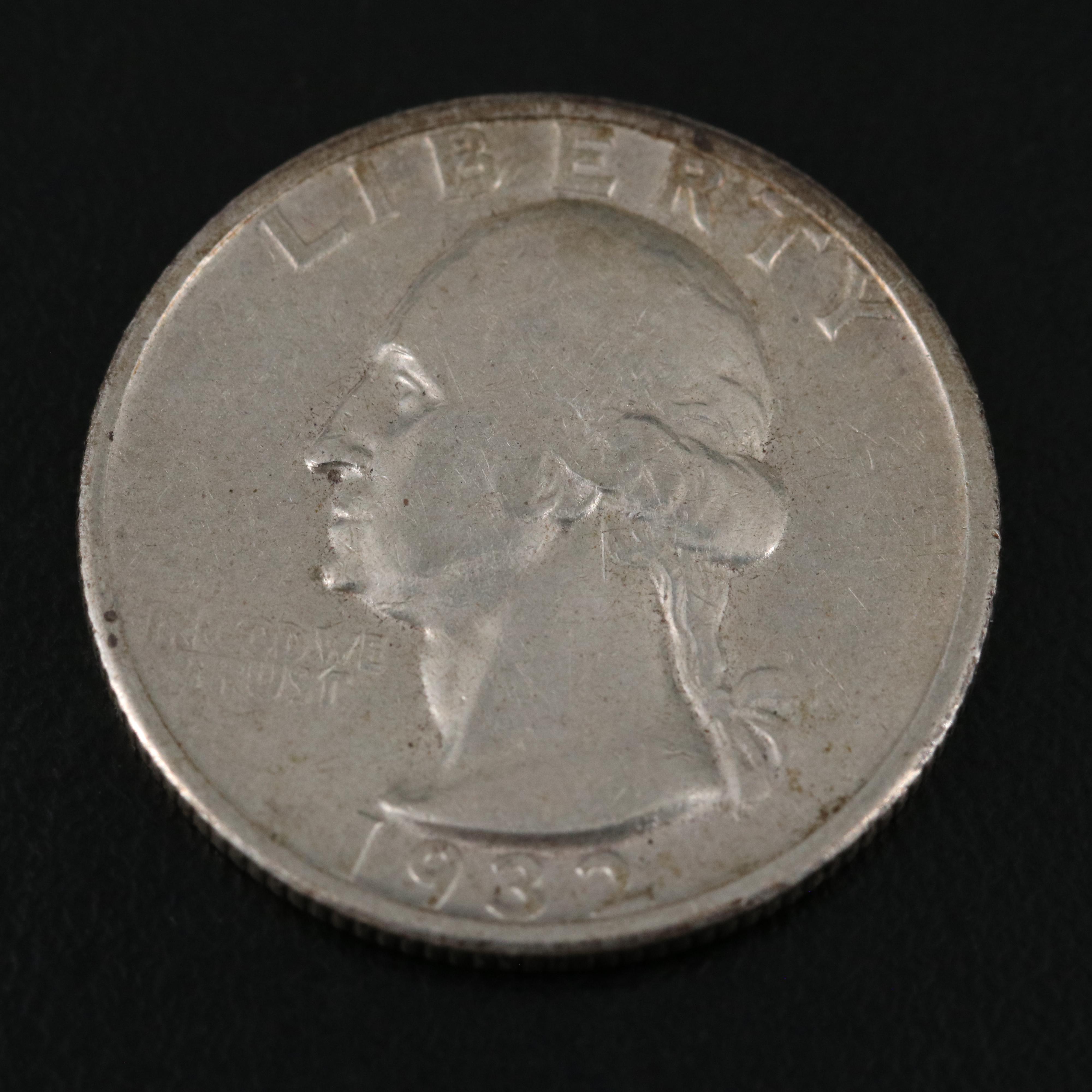 Key Date 1932-S Washington Silver Quarter