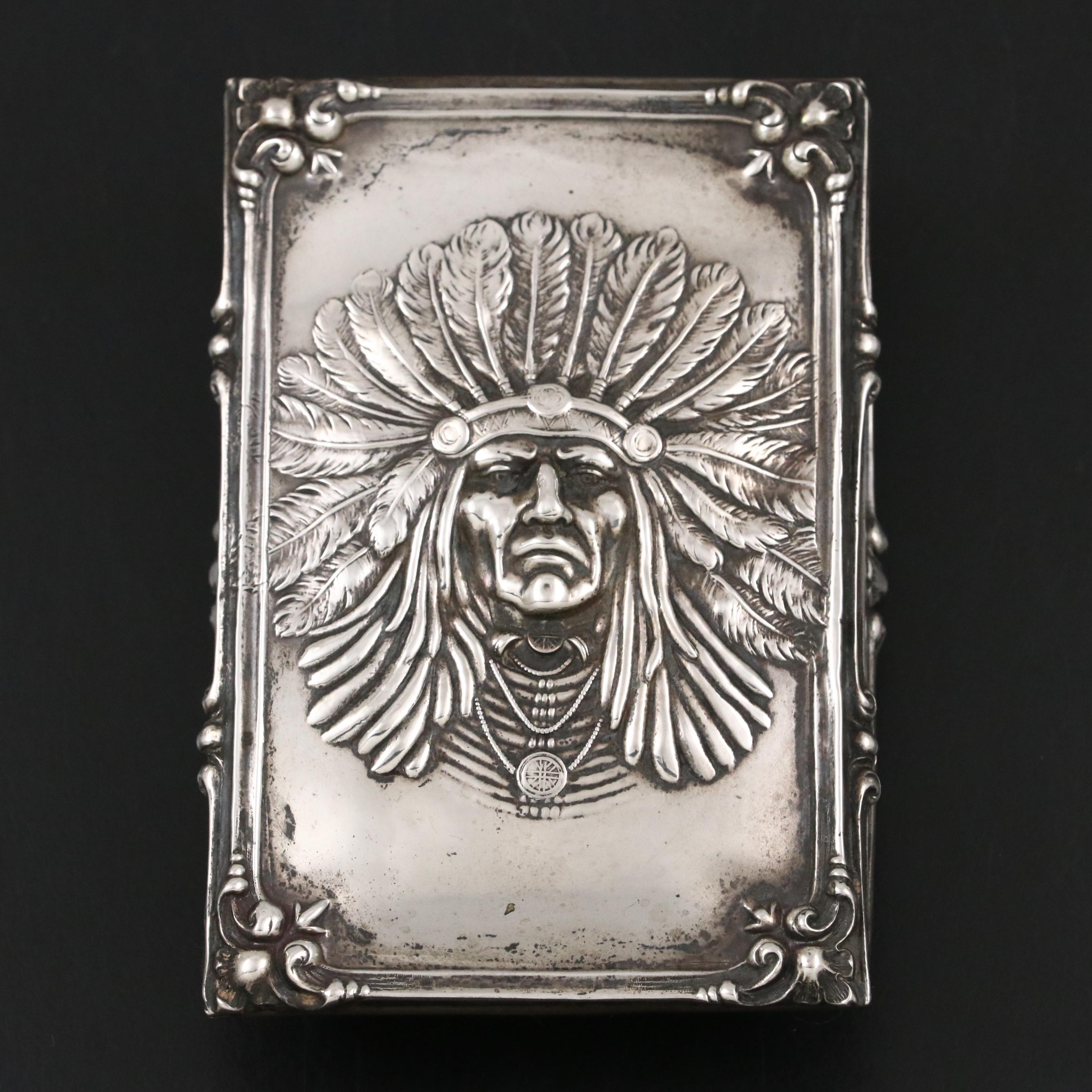 Antique Unger Brothers Sterling Silver Ink Blotter