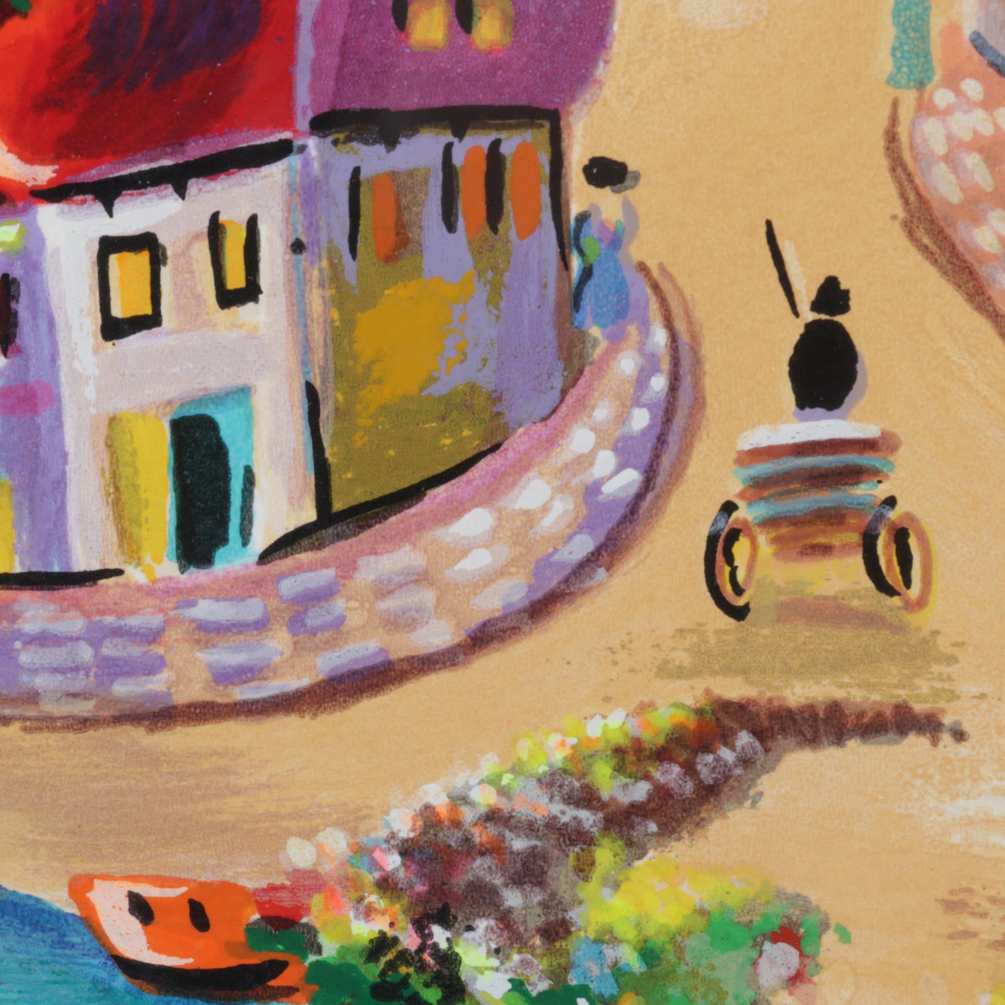 Shlomo Alter Limited Edition Serigraph "In The Country"