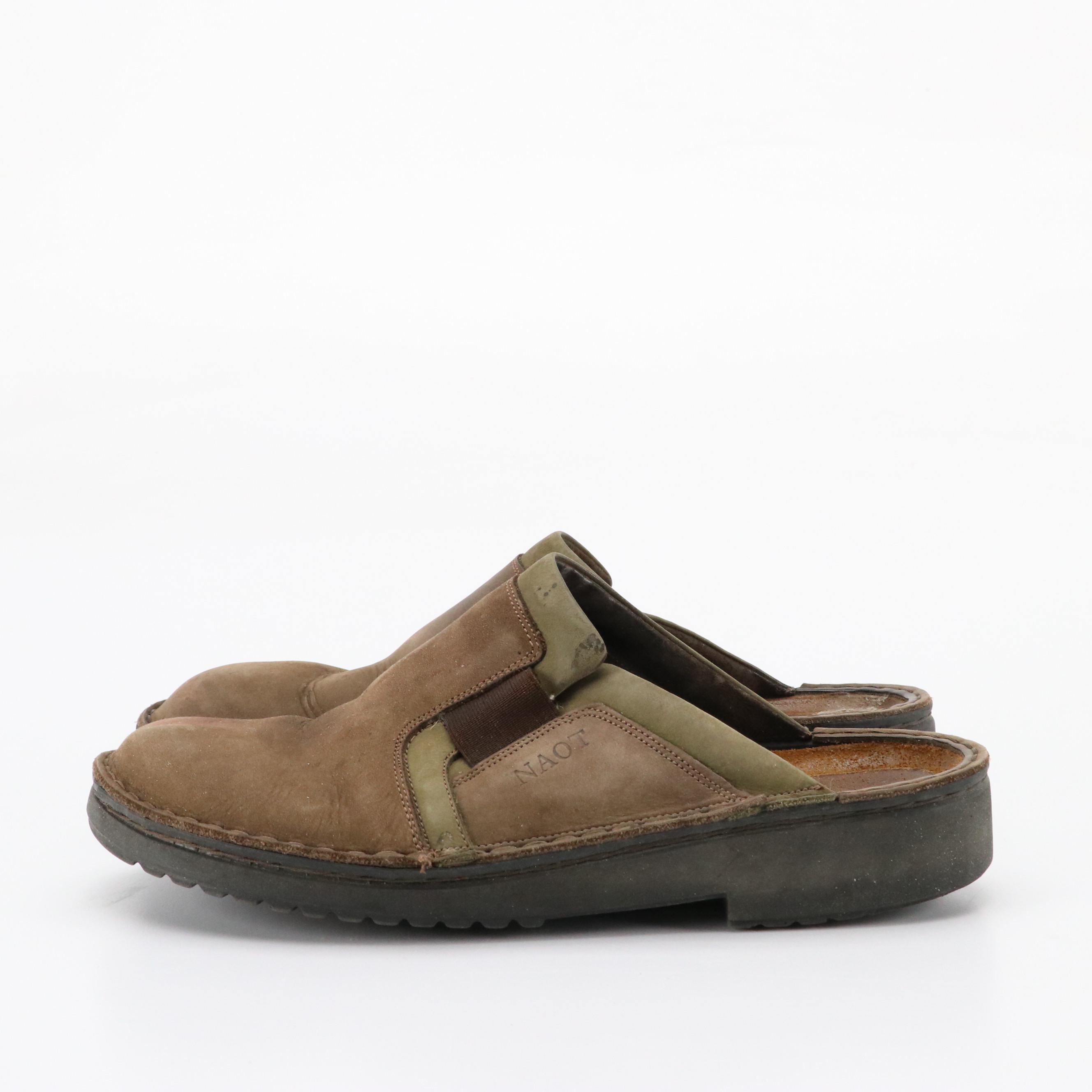 Naot and Børn Open-Back Clogs and Keen Walking Shoes with Boxes